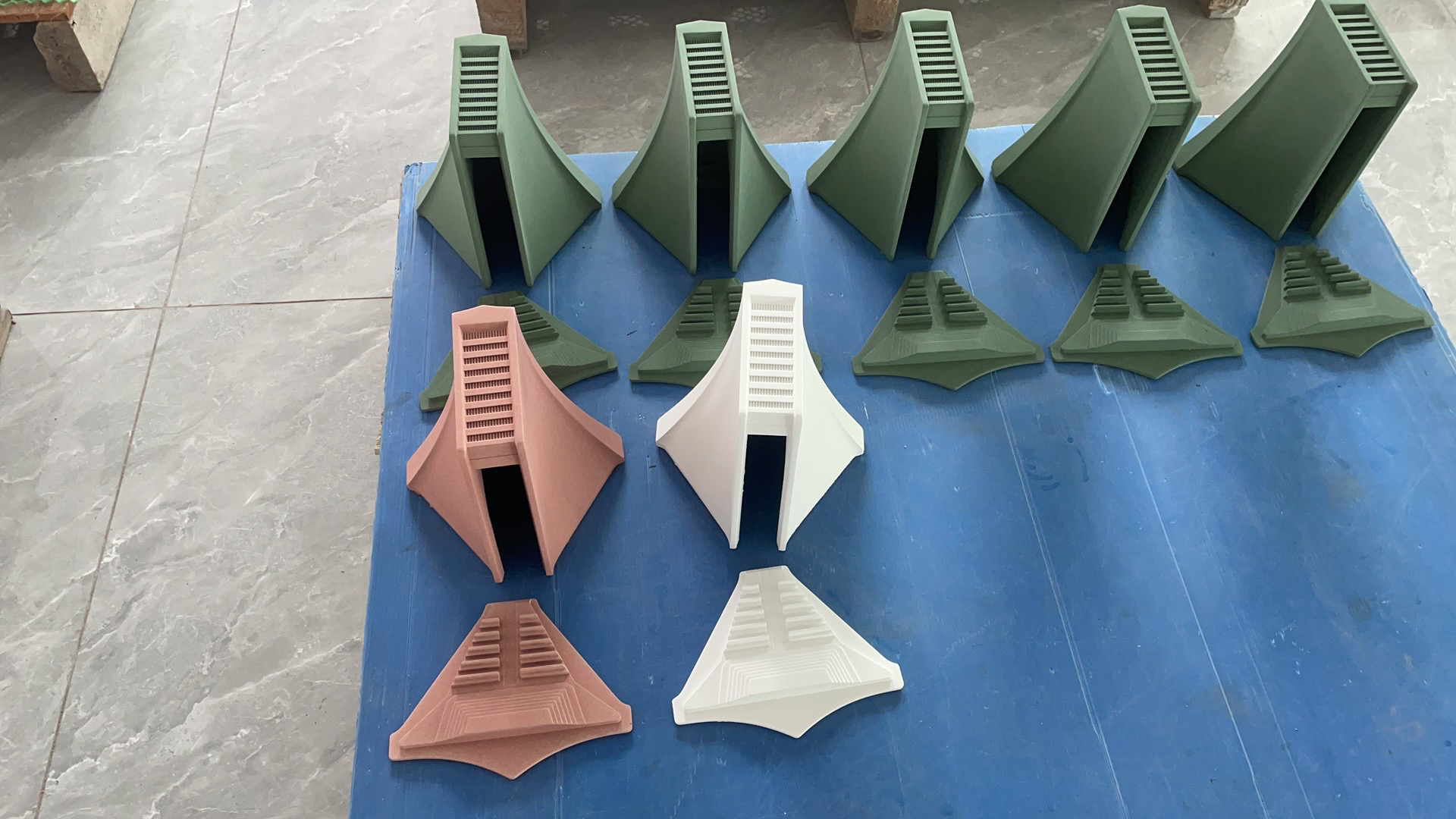 Cement night light，