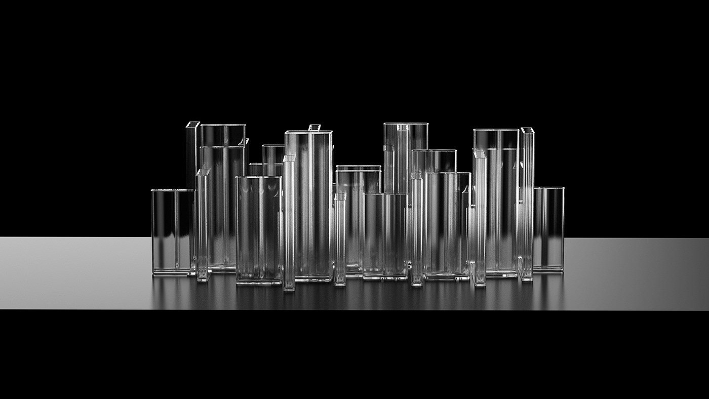 vase，Glass，decorate，