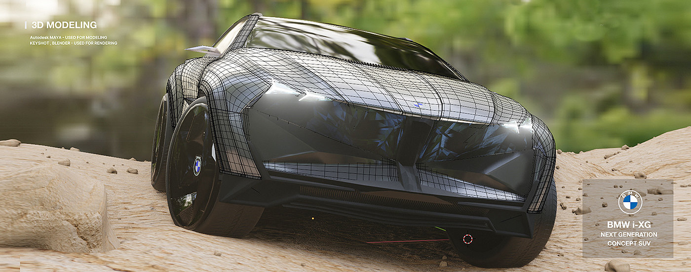 bmw，suv，conceptual design，