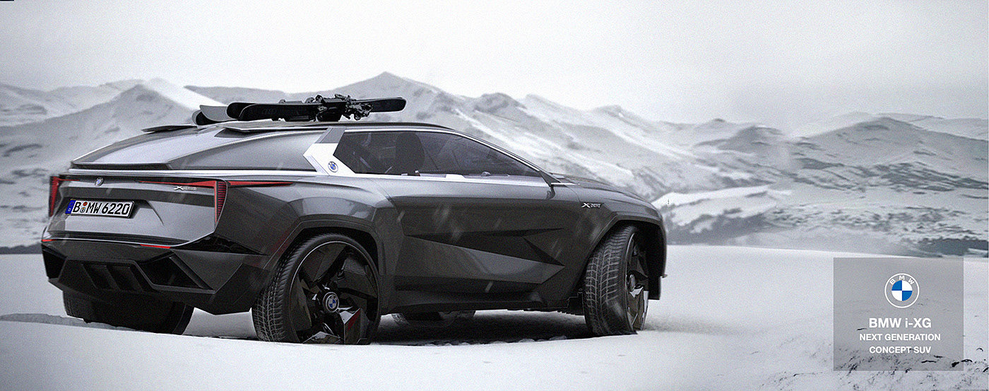 bmw，suv，conceptual design，