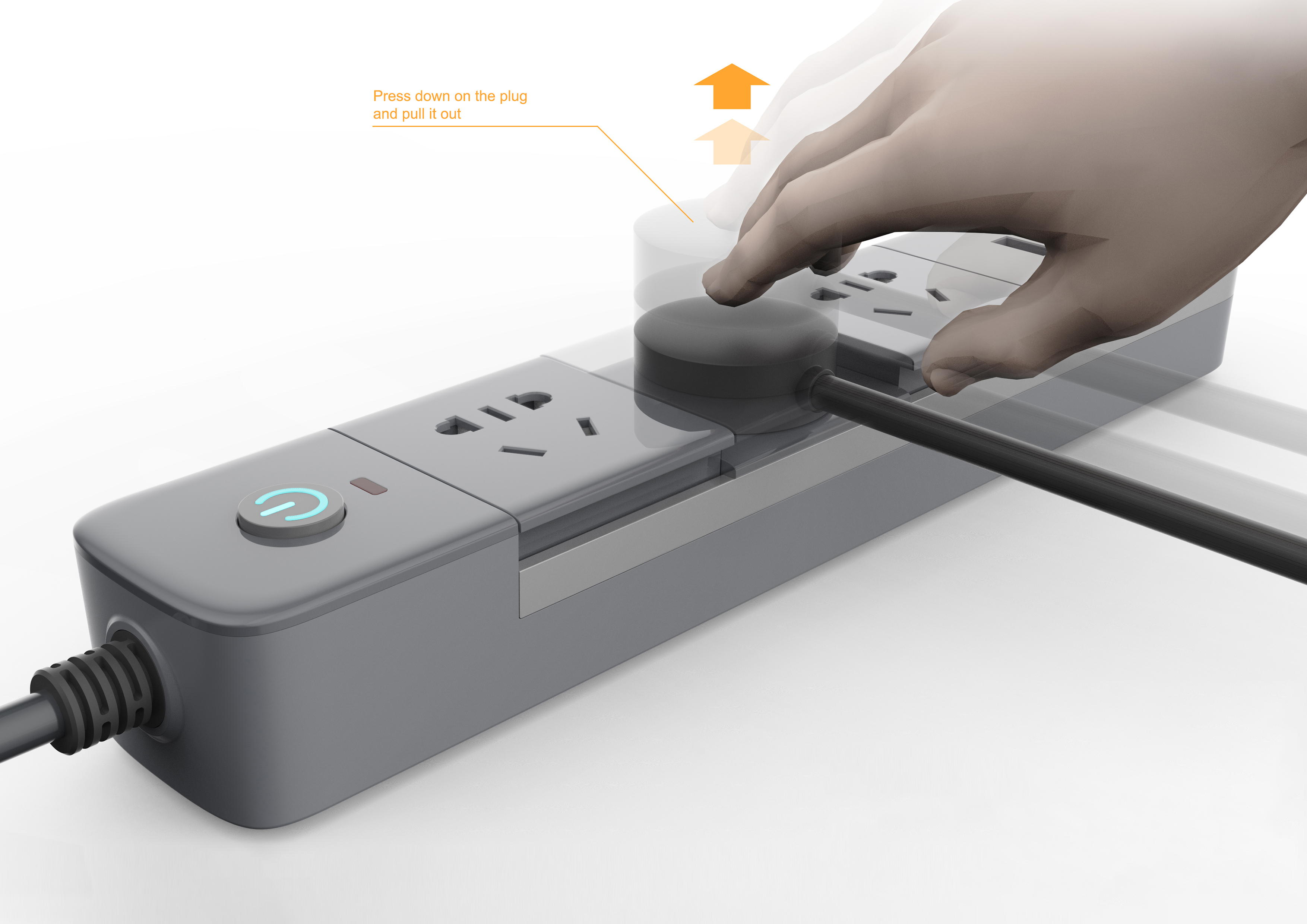 patch board，Row and insert，Arrange，Power Supply，Release a hand.，Press，