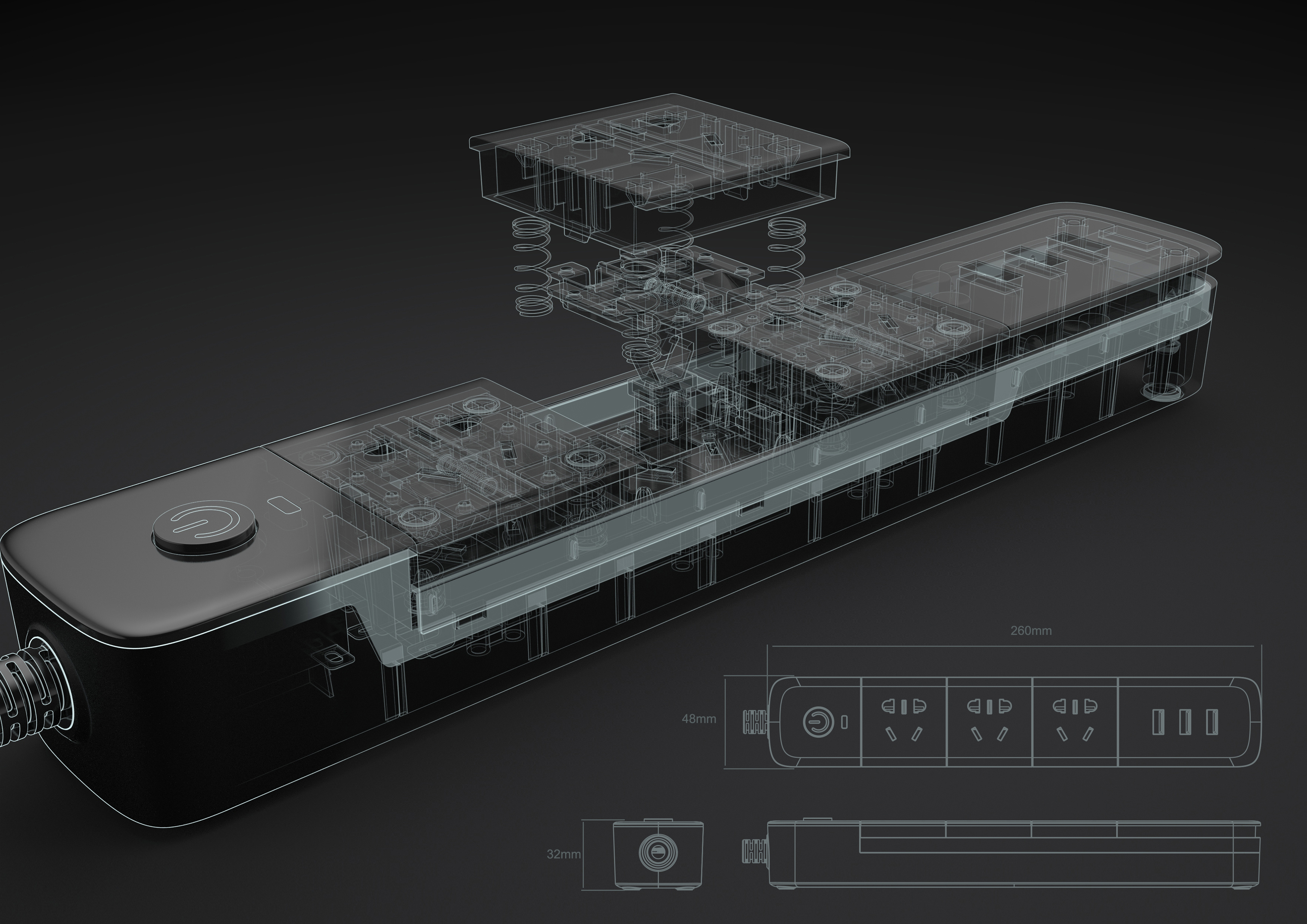 patch board，Row and insert，Arrange，Power Supply，Release a hand.，Press，