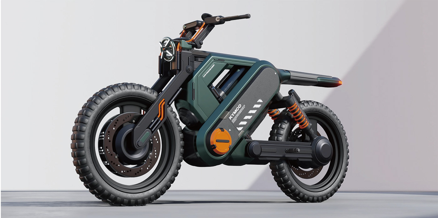 motorcycle，conceptual design，Off-road vehicle，