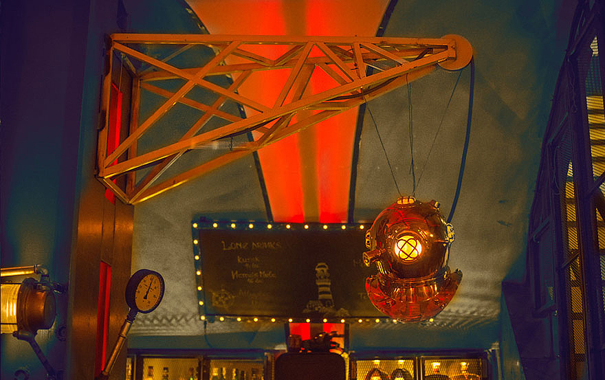 steam，Punk，bar，display，scene，renovation，