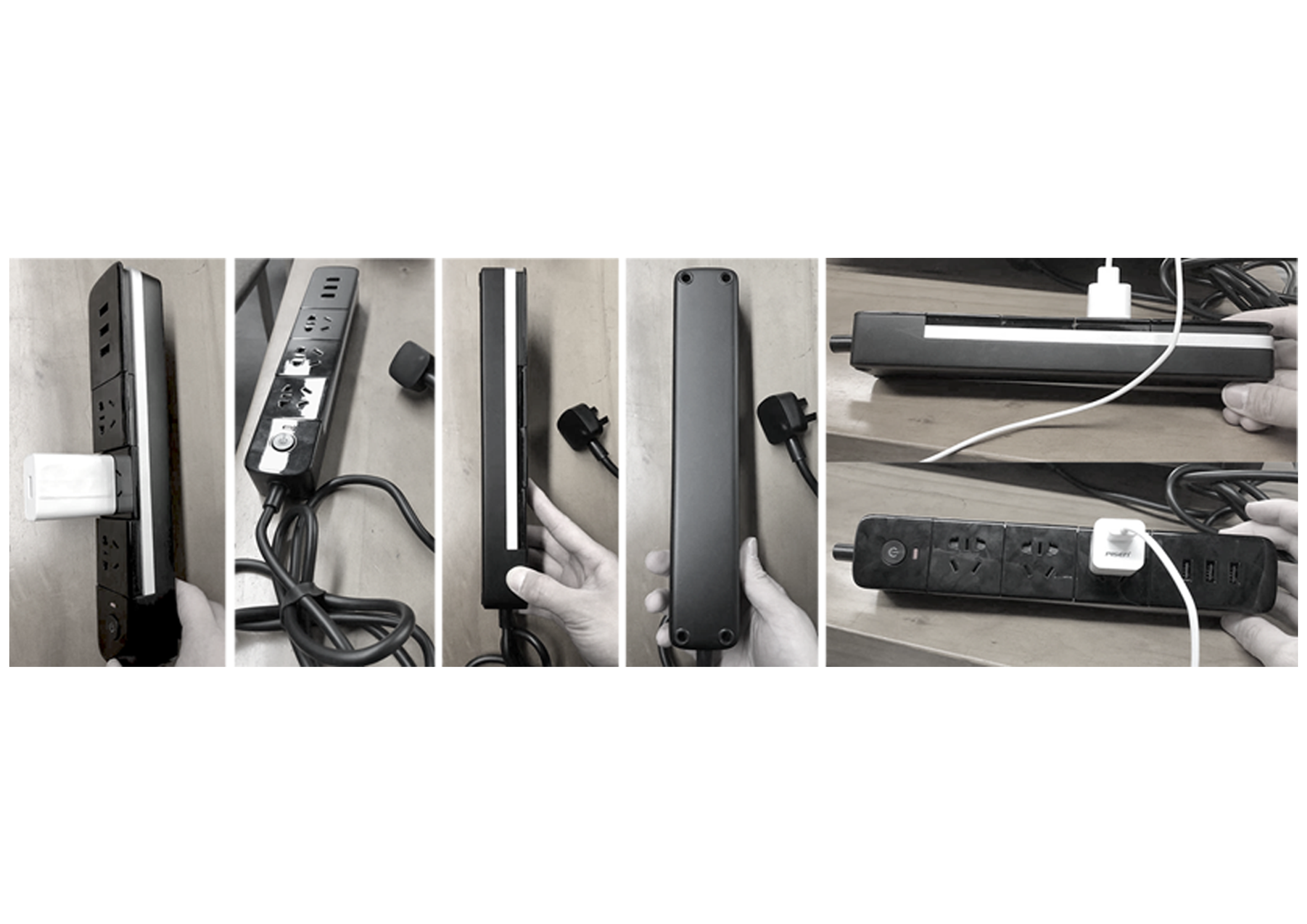 patch board，Row and insert，Arrange，Power Supply，Release a hand.，Press，