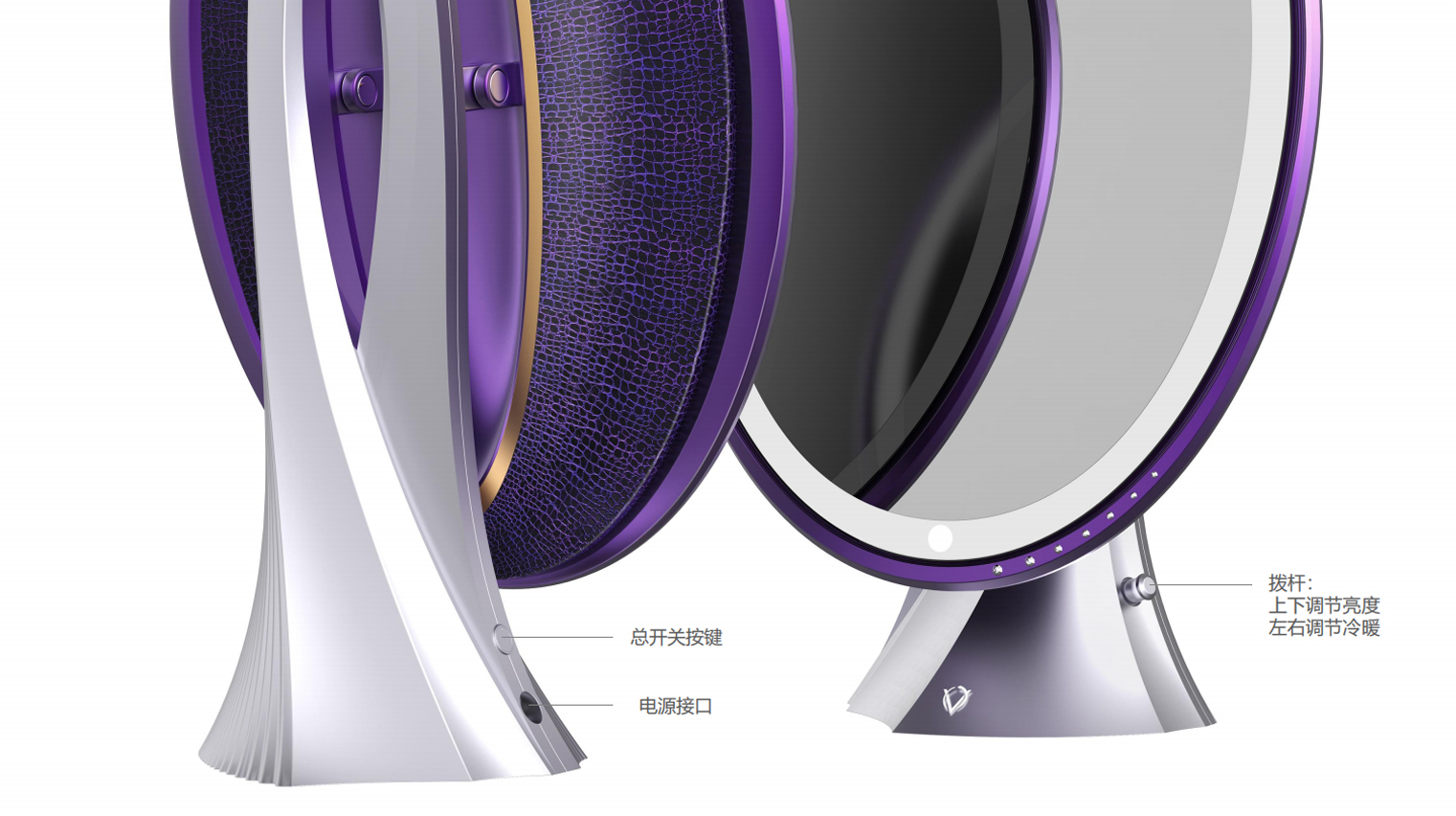 Beauty mirror，mirror，Cosmetic mirror，Beauty Care Products，Medical beauty，