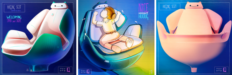 Hand drawn，Automotive interior，industrial design，product design，