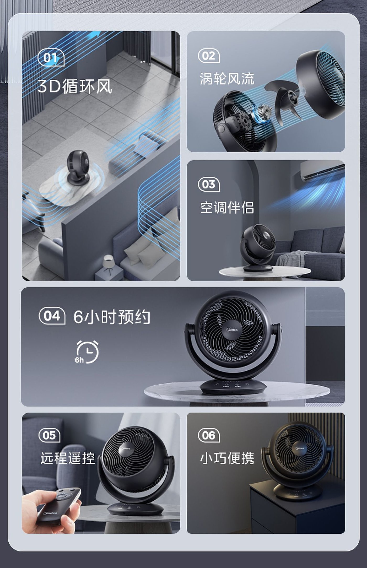Air circulation fan，Intelligent fan，Desktop fan，Vertical fan，Folding fan，