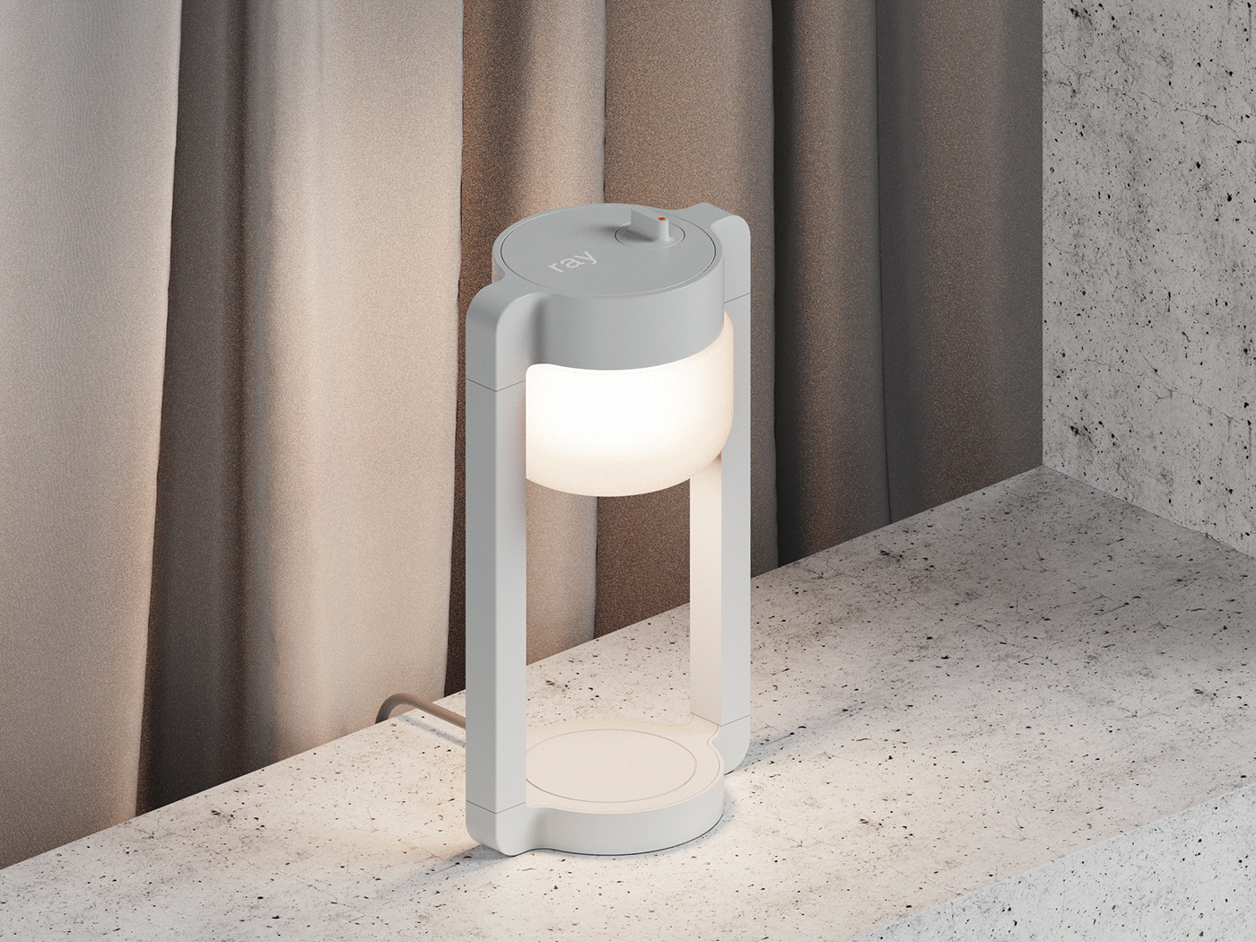 ray，Candle heating，