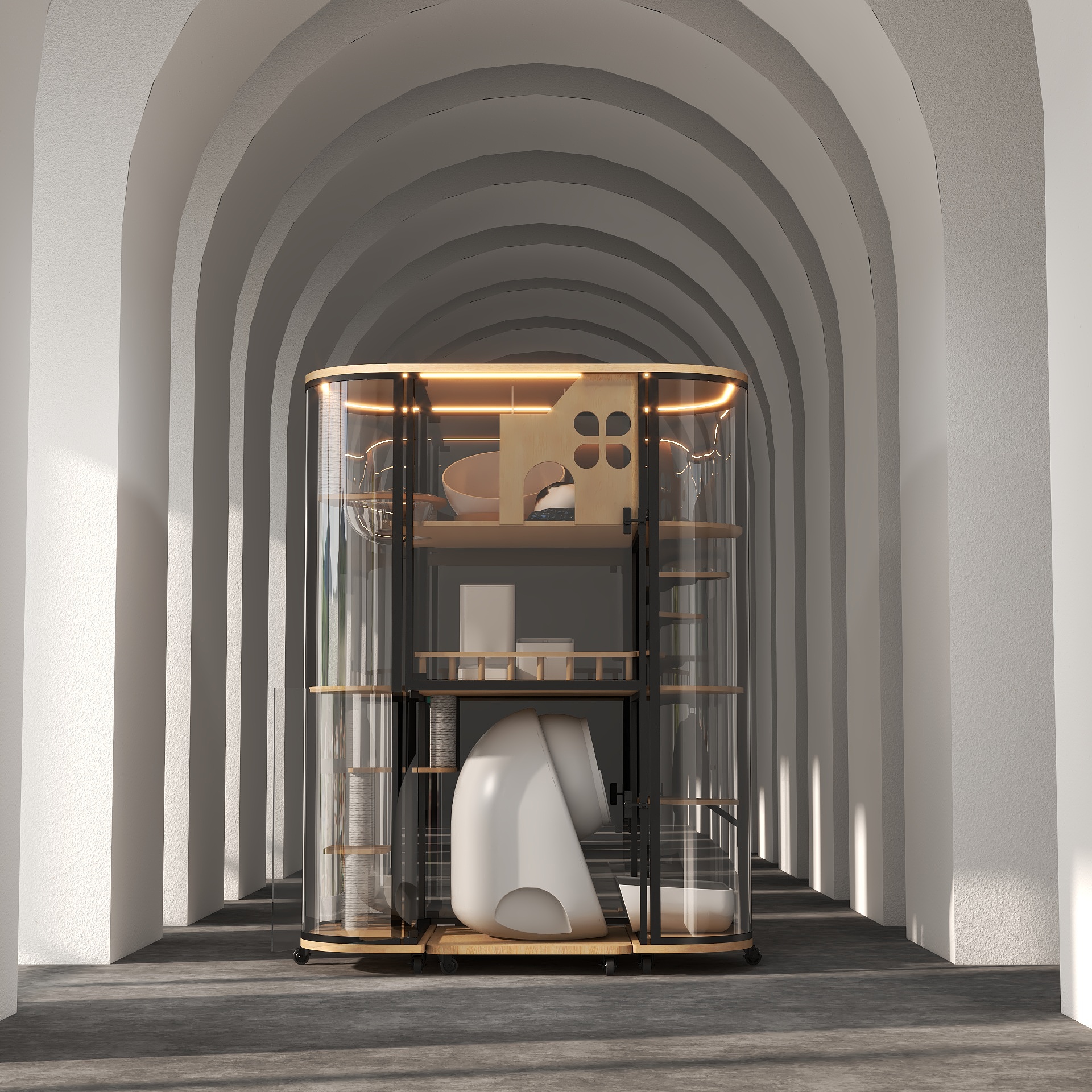 Cat Villa，industrial design，Functional innovation，original，Pets，