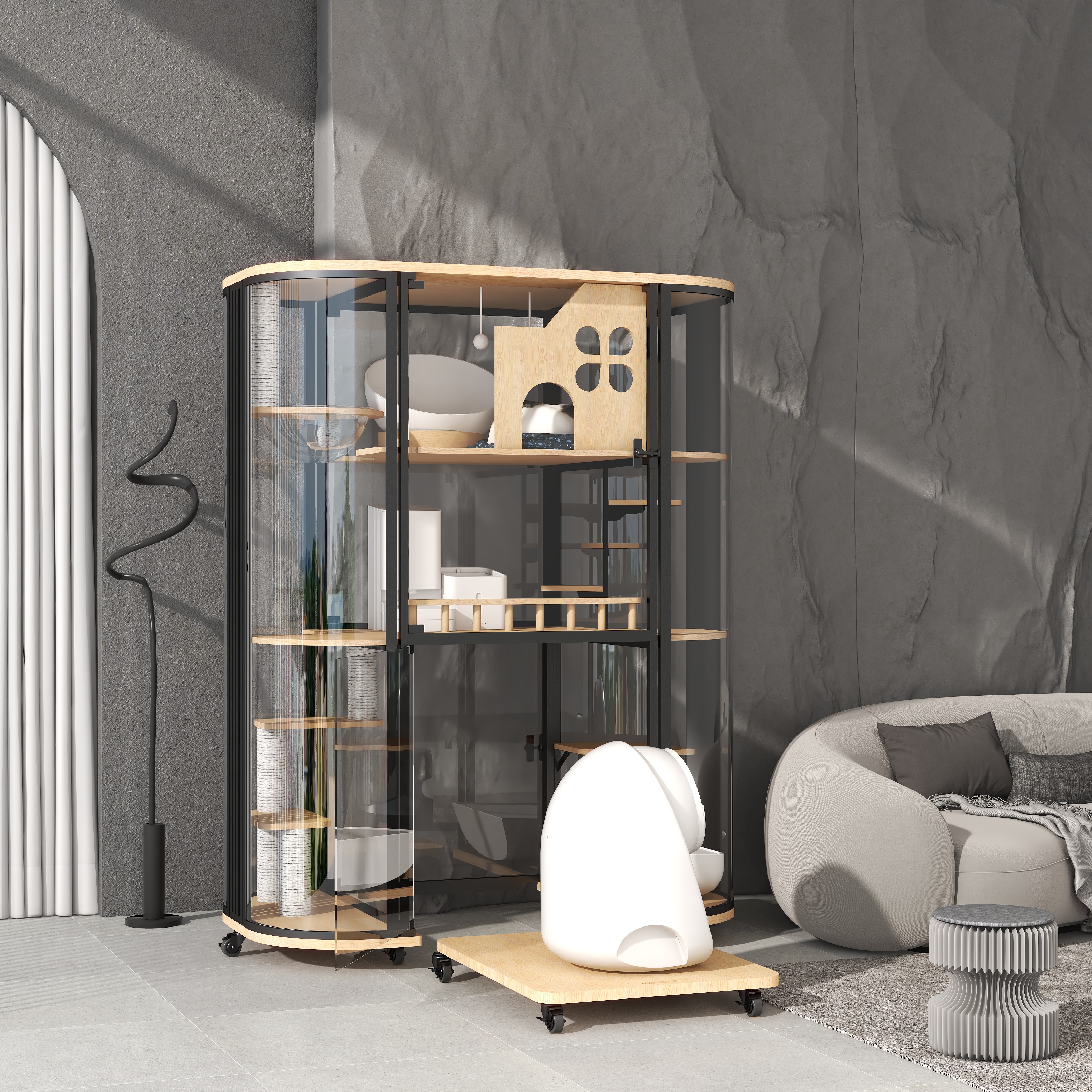 Cat Villa，industrial design，Functional innovation，original，Pets，