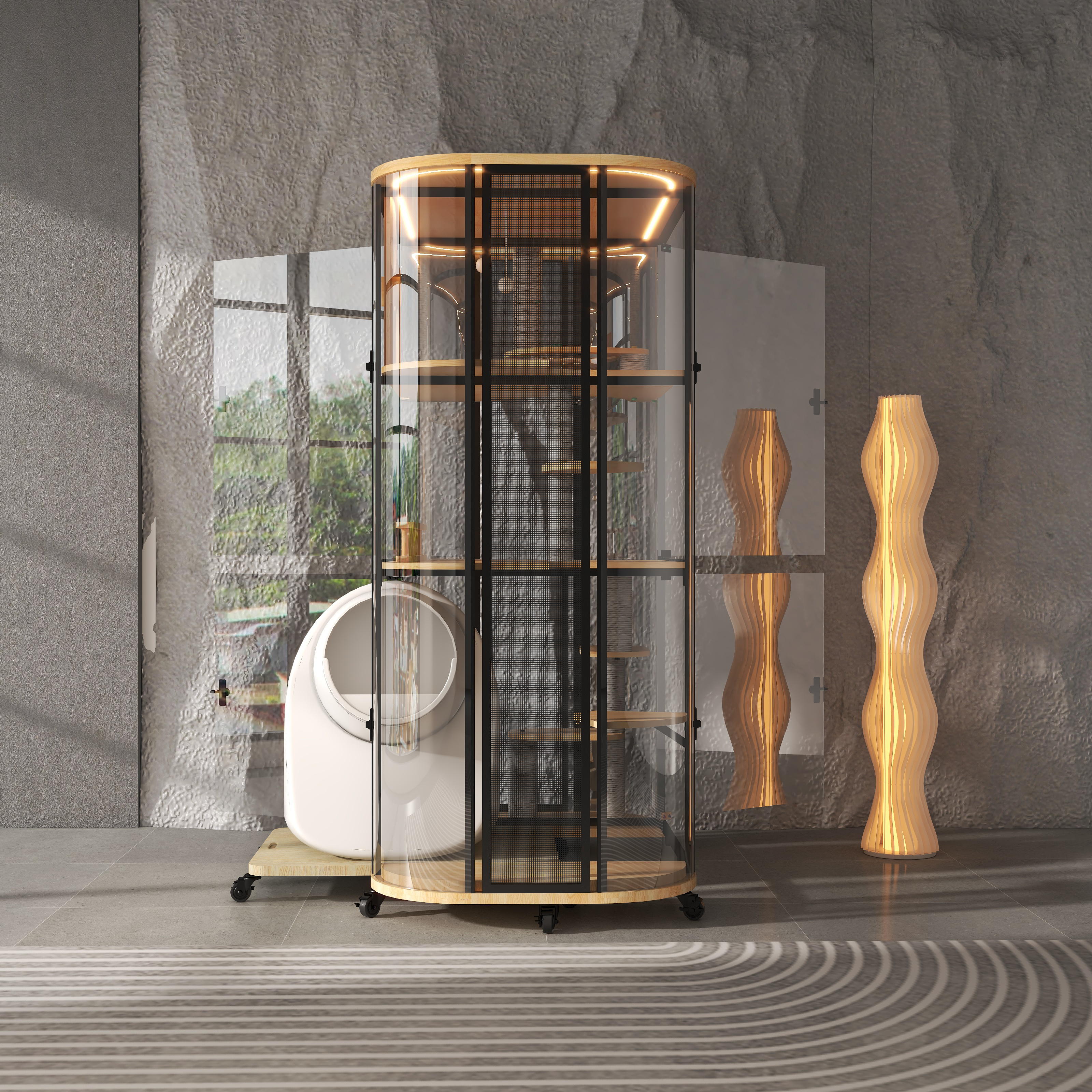 Cat Villa，industrial design，Functional innovation，original，Pets，