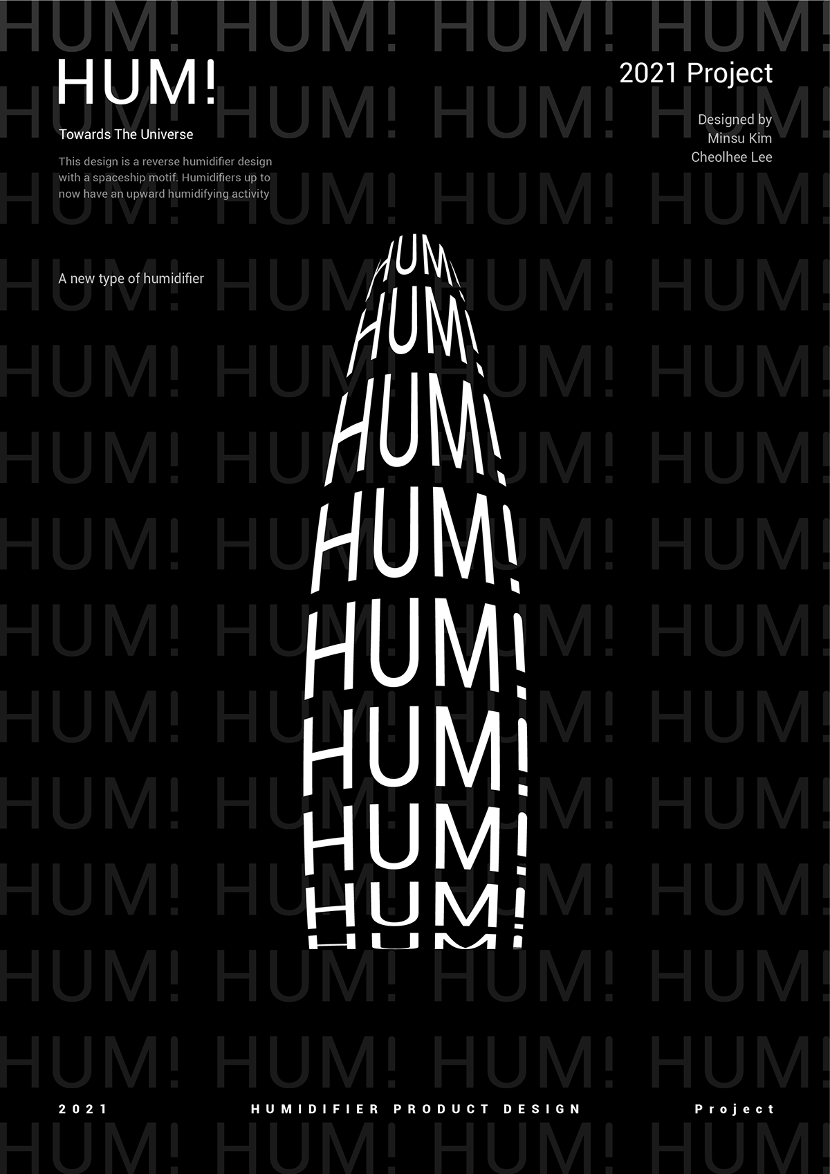 HUM!，Humidifier，small home appliances，originality，