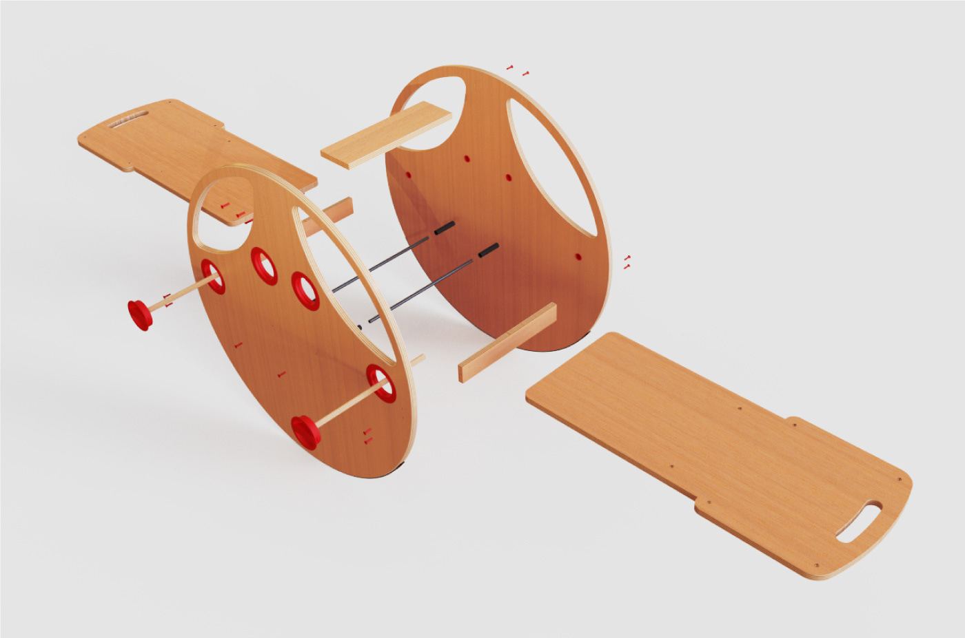 orbit，Seesaw，Toys，industrial design，