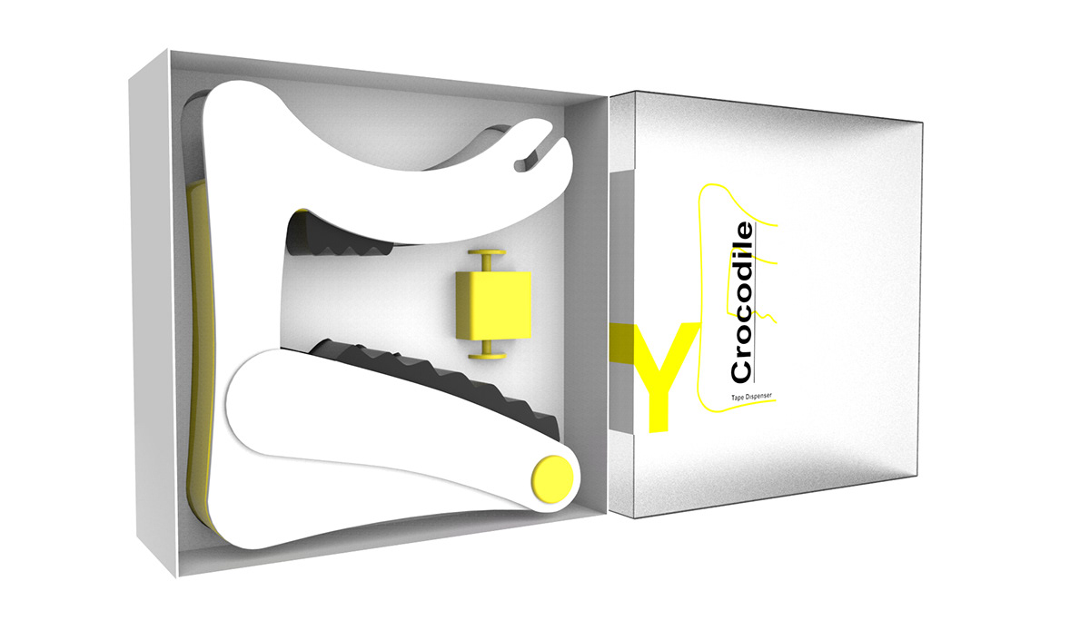 Crocodile，Belt conveyor，Office Supplies，product design，