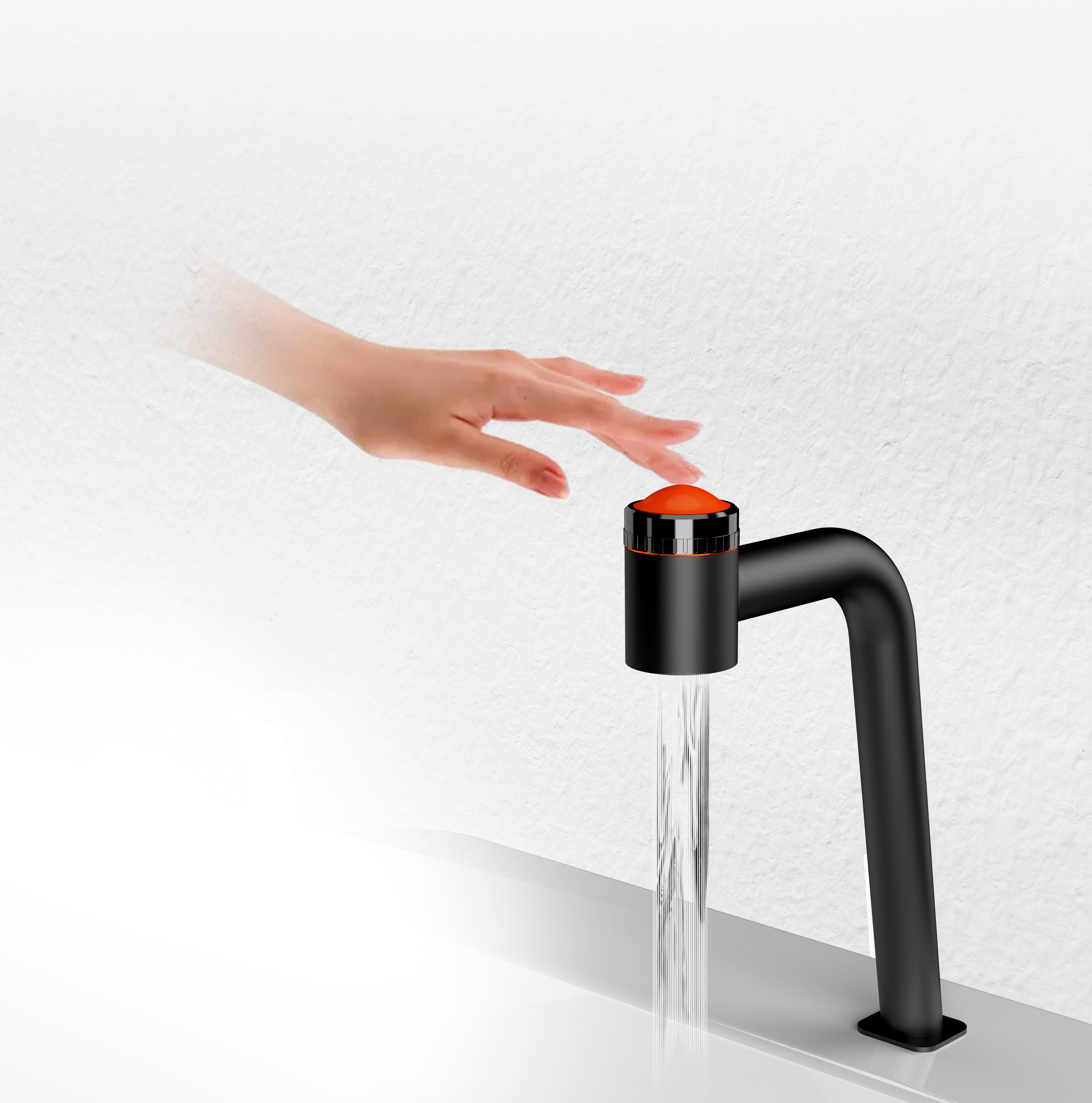 water tap，Visually impaired people，Barrier free design，sensory compensation，