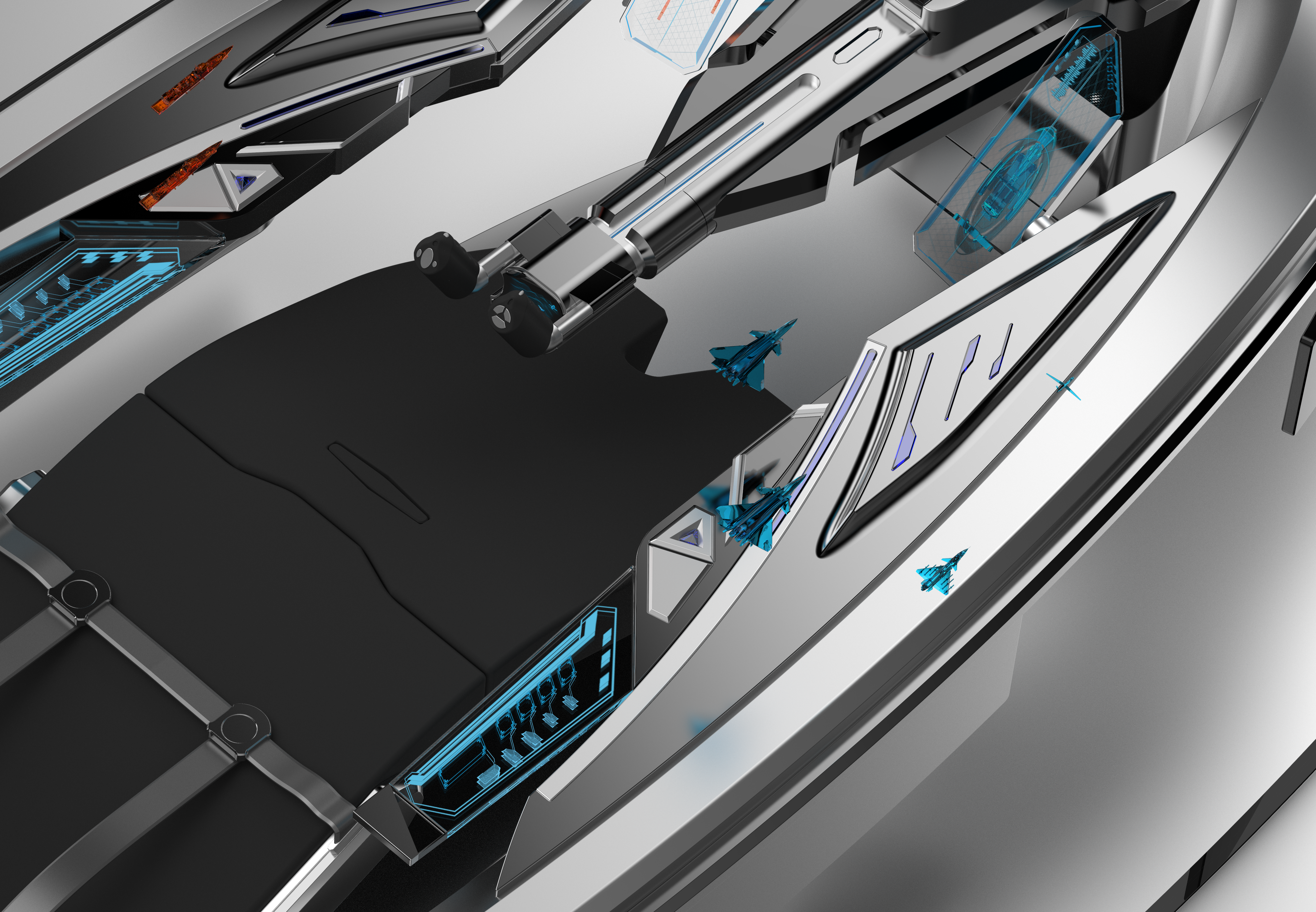 air combat，Fighter，Cabin design，