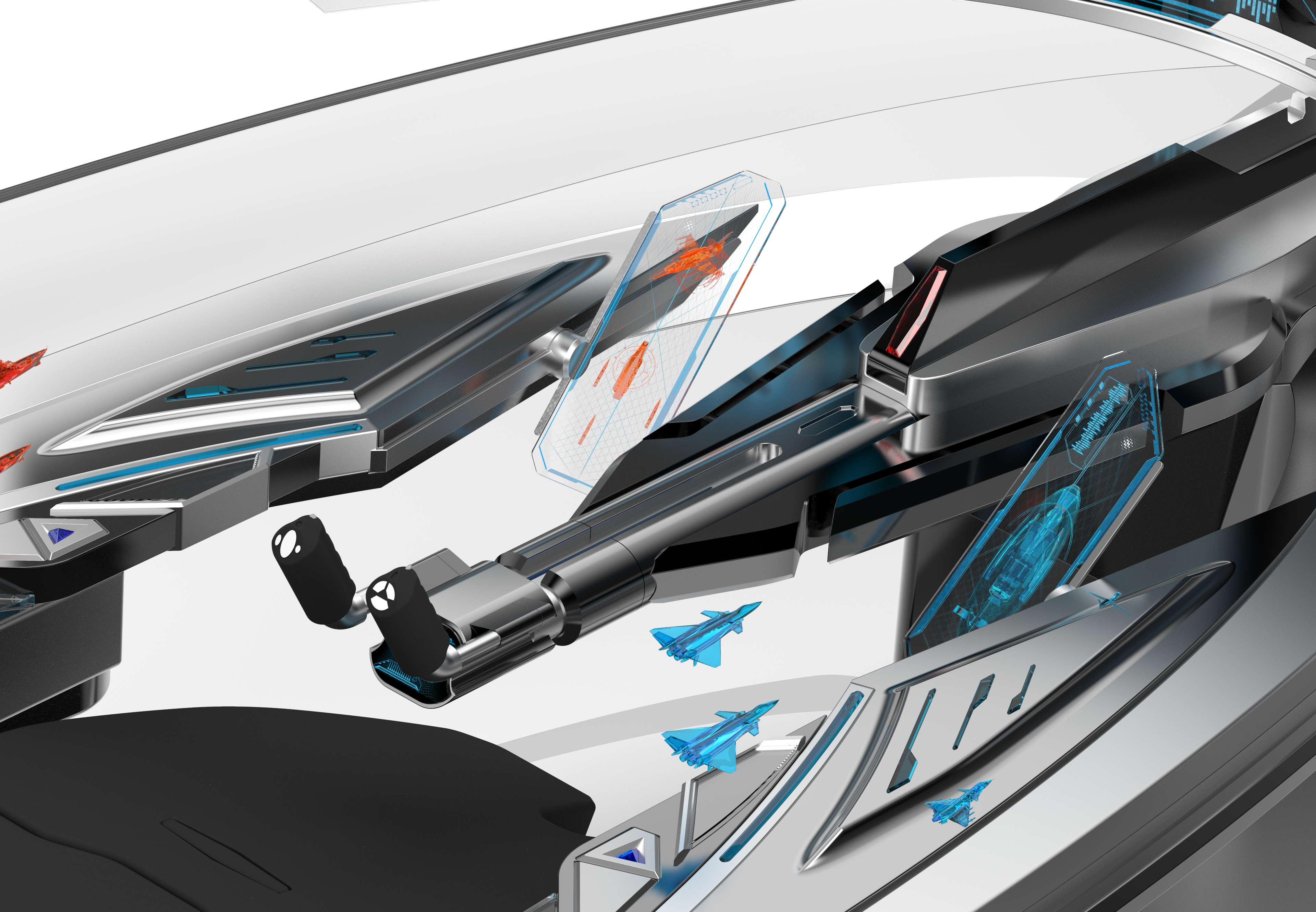 air combat，Fighter，Cabin design，