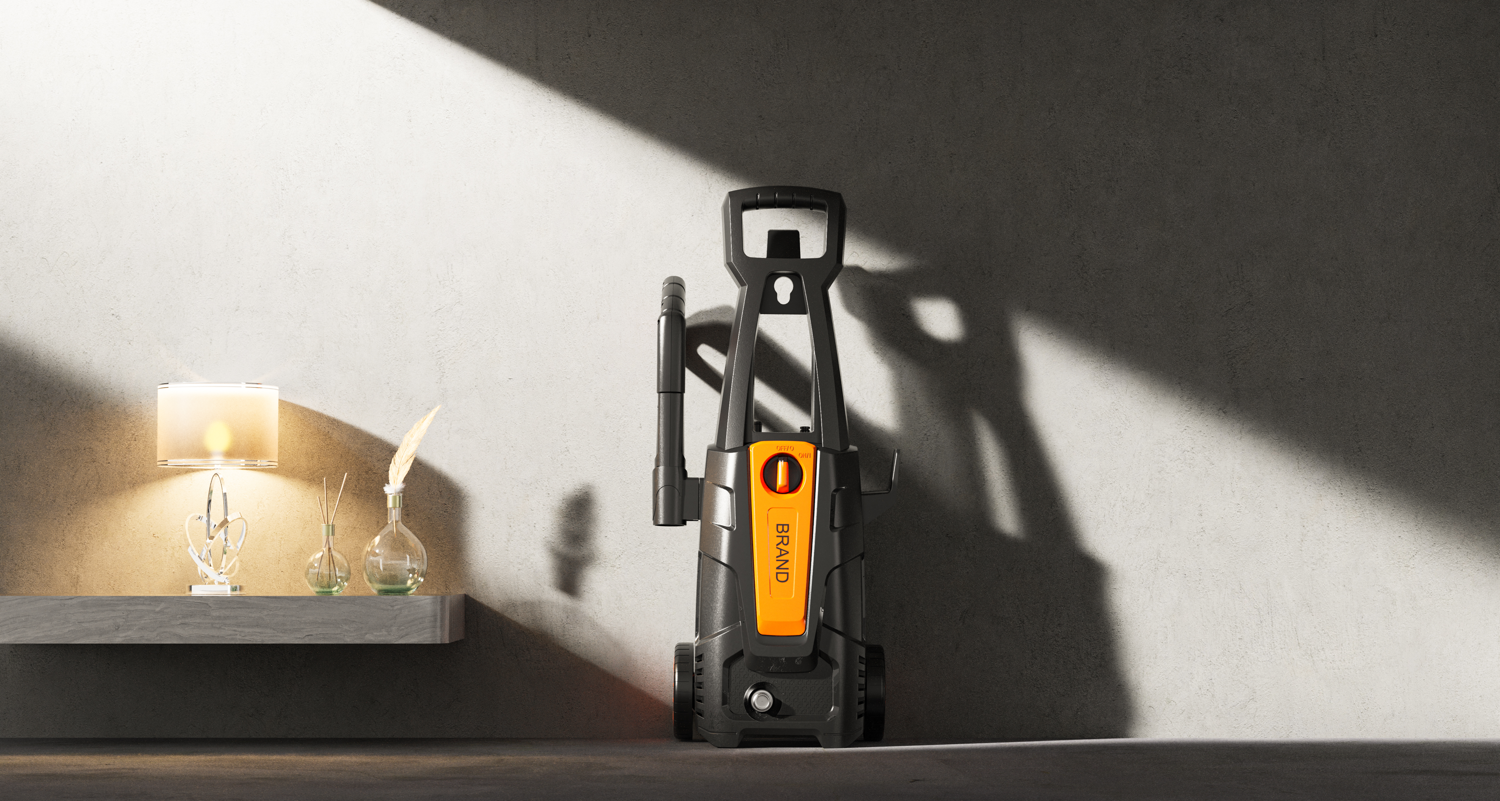 Cleaning machine，industrial design，keyshot，product design，Car washing machine，rhino，Product rendering，modeling，