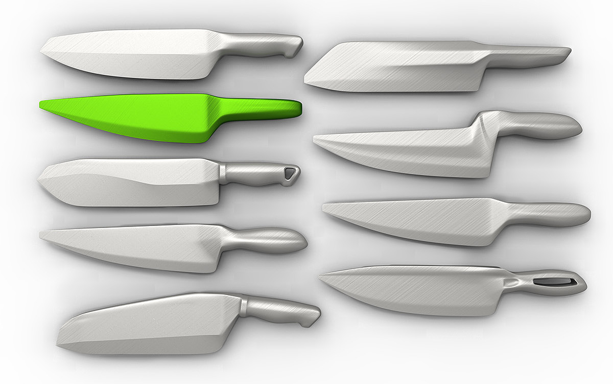 刀具，厨房用具，产品设计，工业设计，