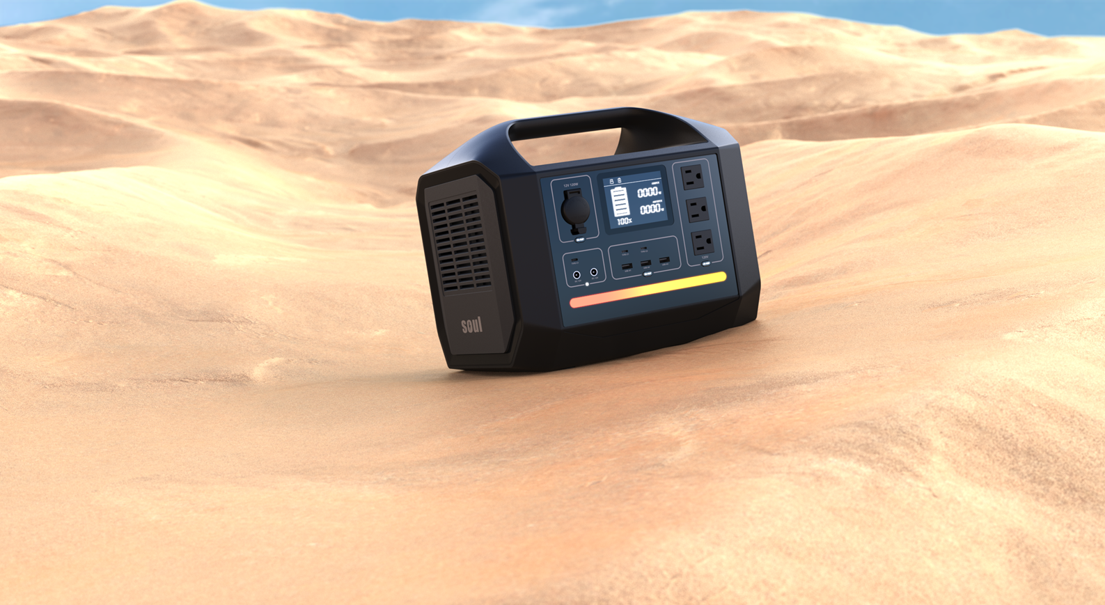 product design，Outdoor supplies，portable source，