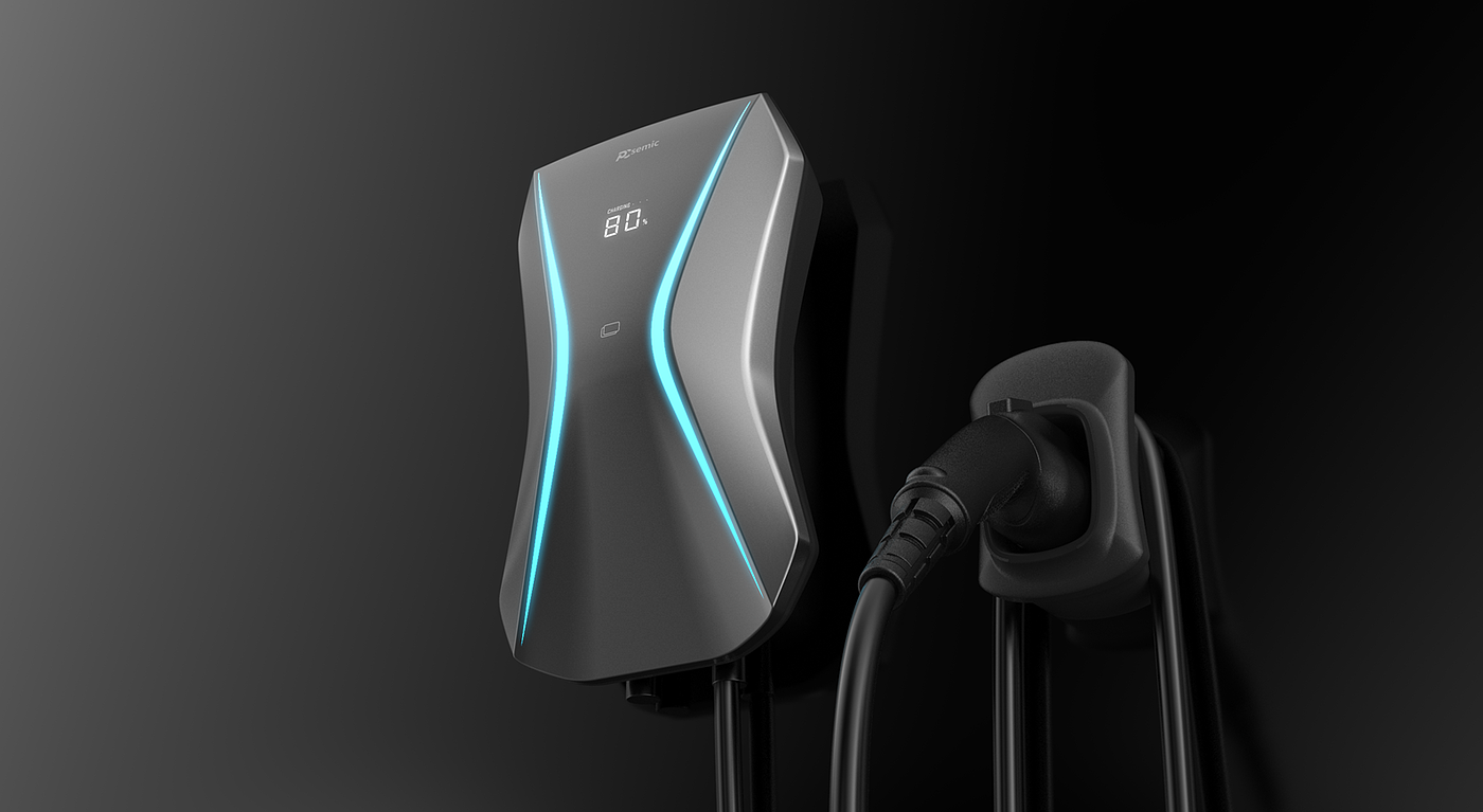 charge，Charging pile，industrial design，