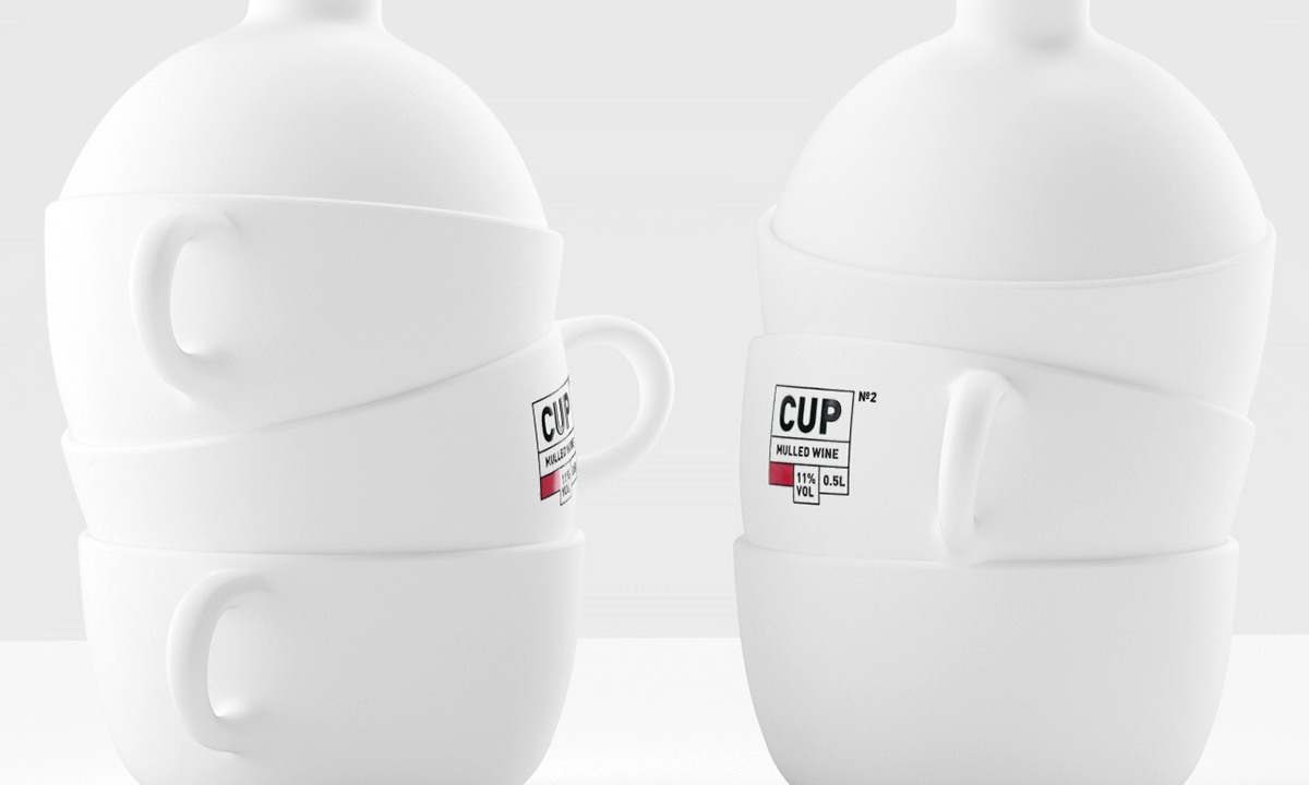 industrial design，product design，vacuum cup，CUP MULLED WINE，