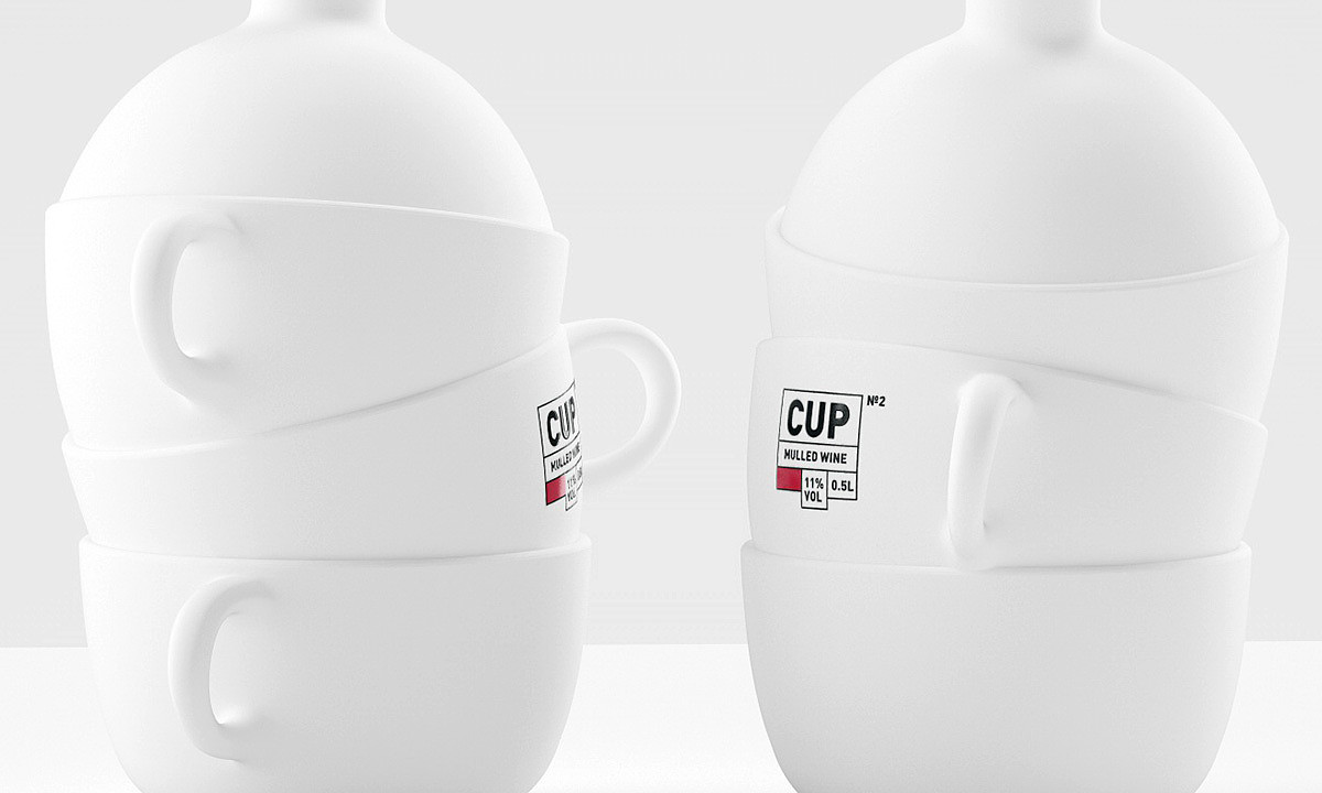 industrial design，product design，vacuum cup，CUP MULLED WINE，