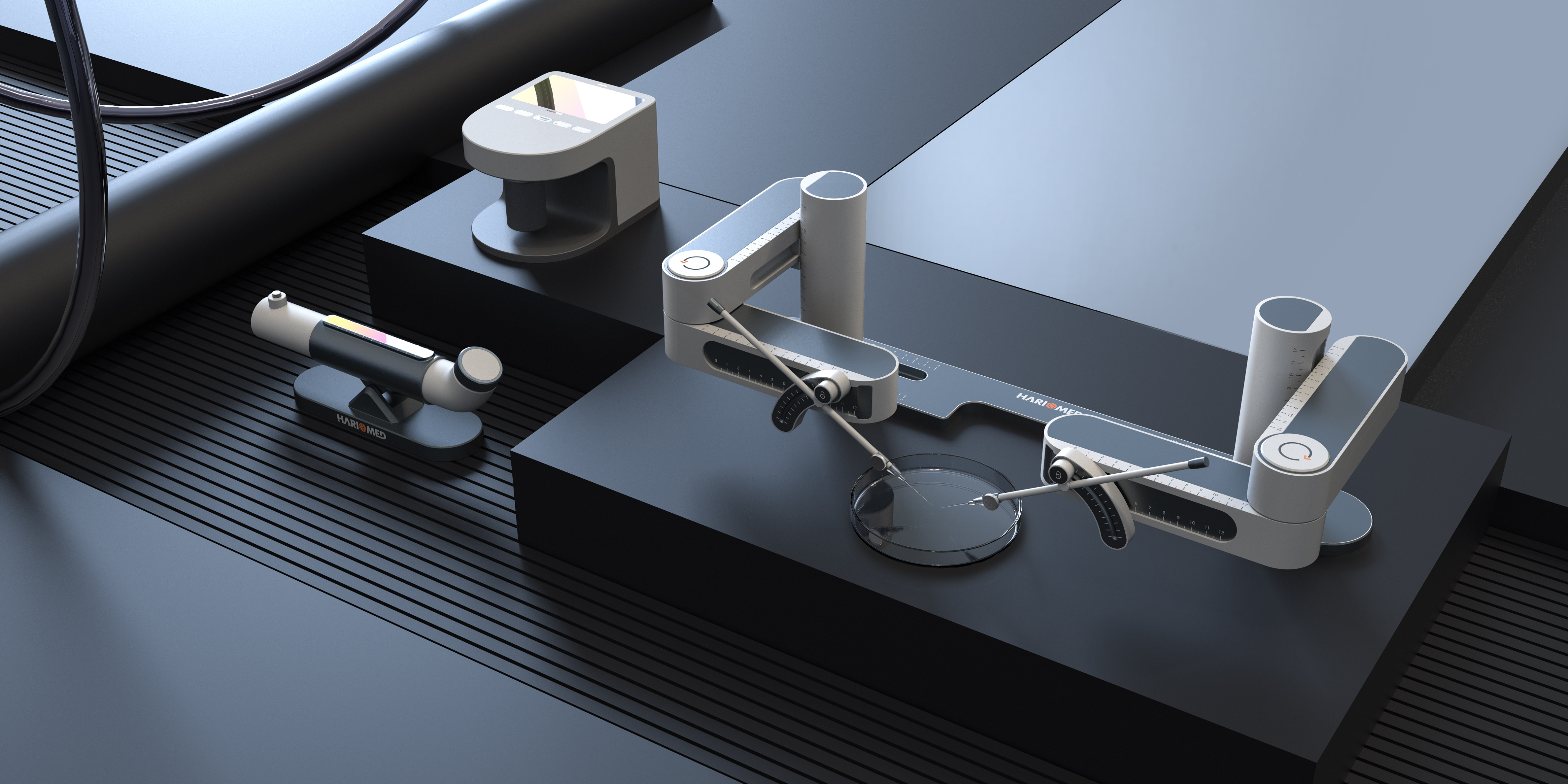 industrial design，medical care，medical apparatus and instruments，Design，Microscope，test，experiment，