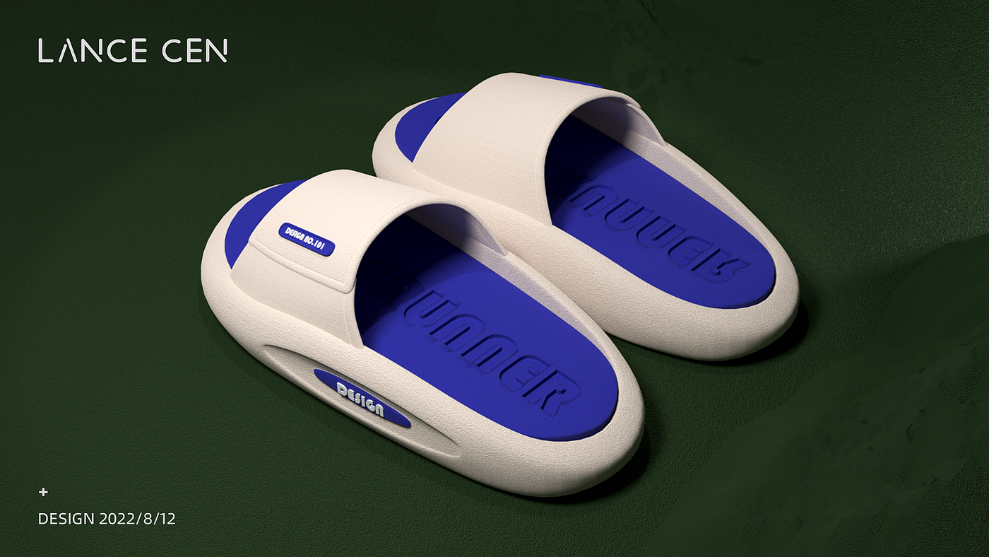 Summer EVA one-shot outdoor wear slippers，