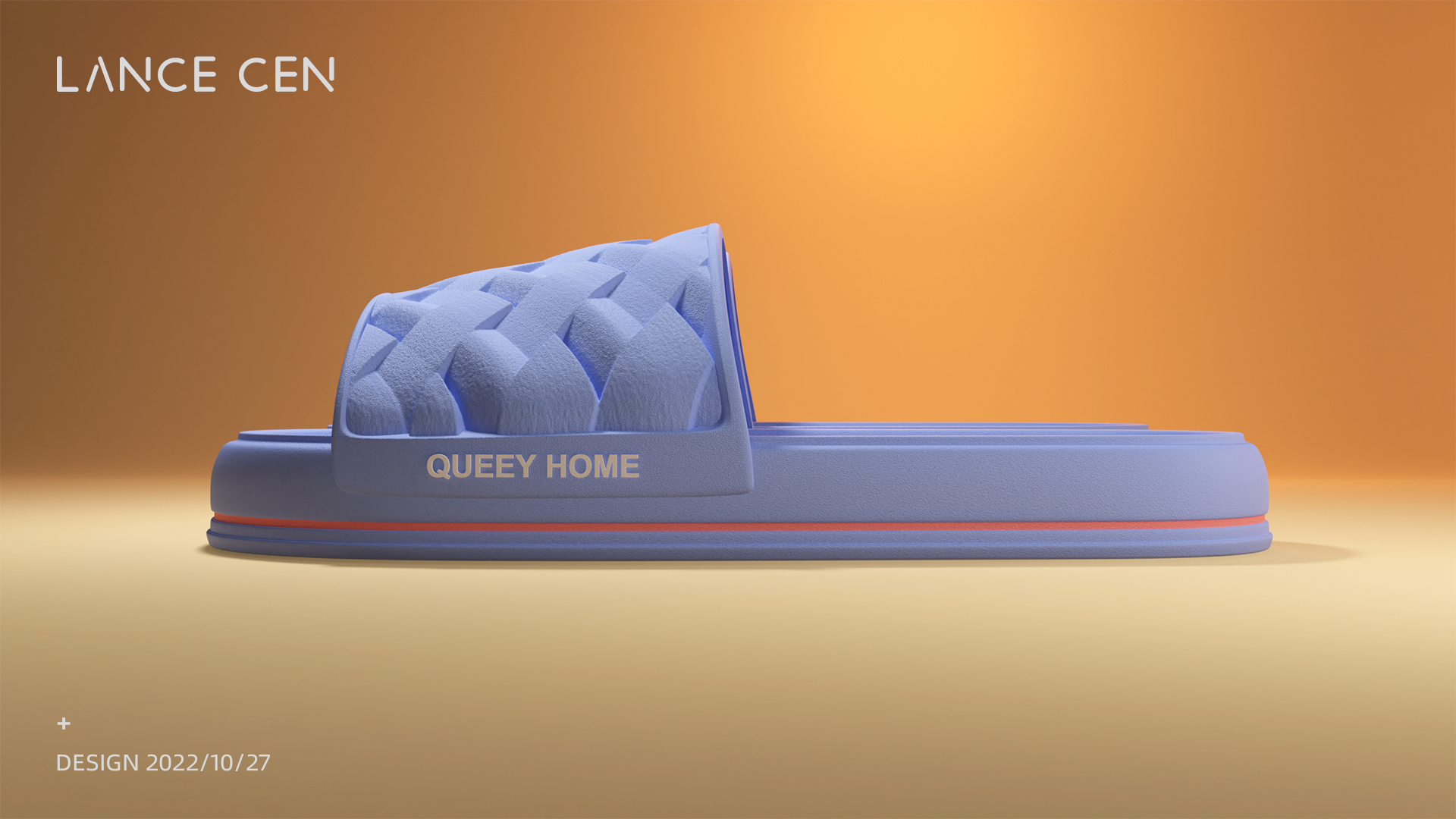 Summer EVA one-time molding home outdoor wear slippers，