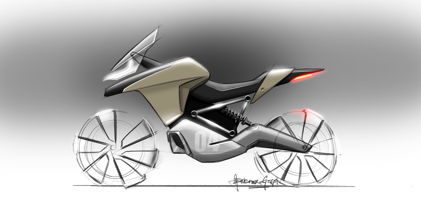 vehicle，motorcycle，conceptual design，