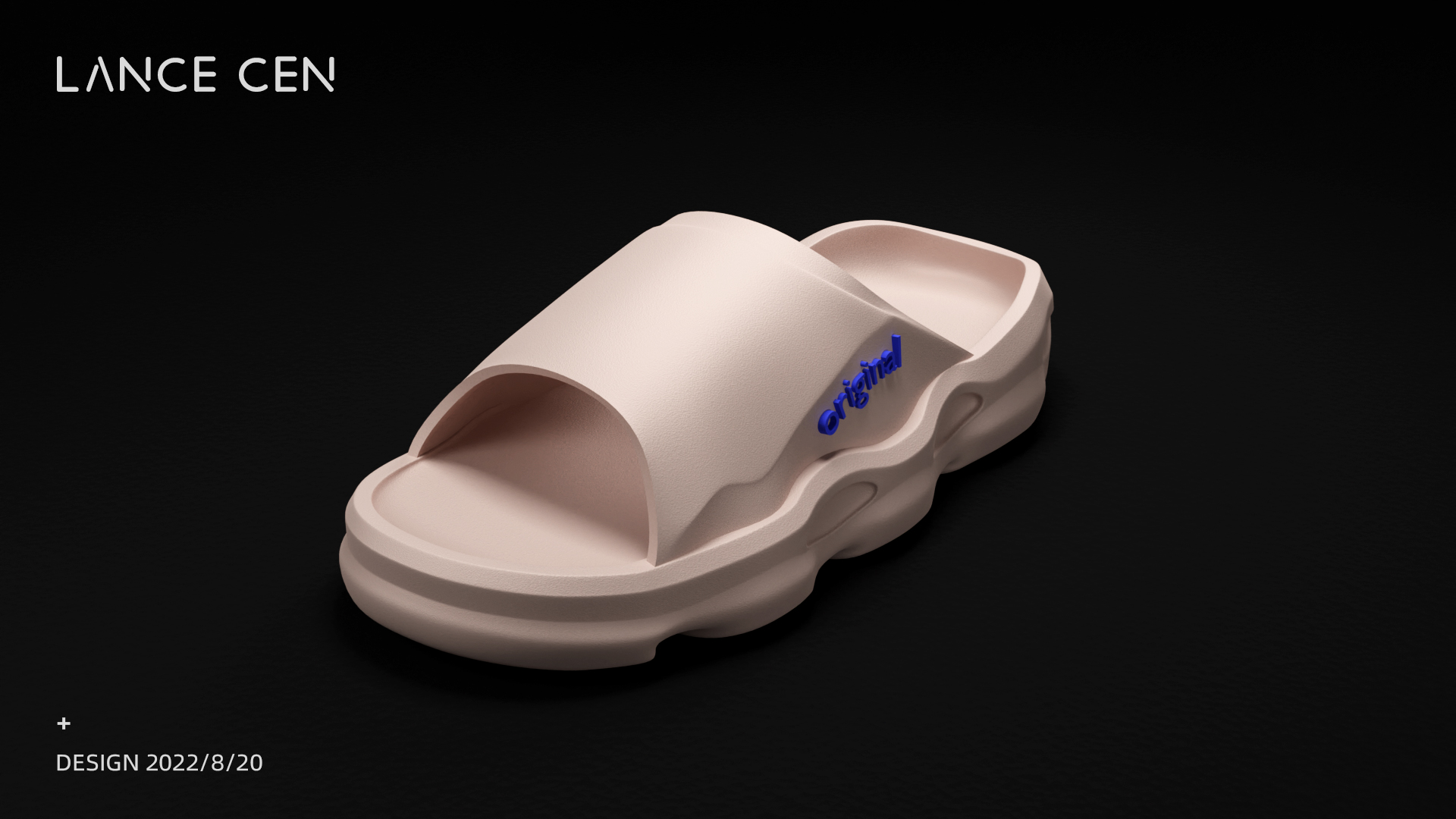 Summer EVA one-time molding home outdoor wear slippers，