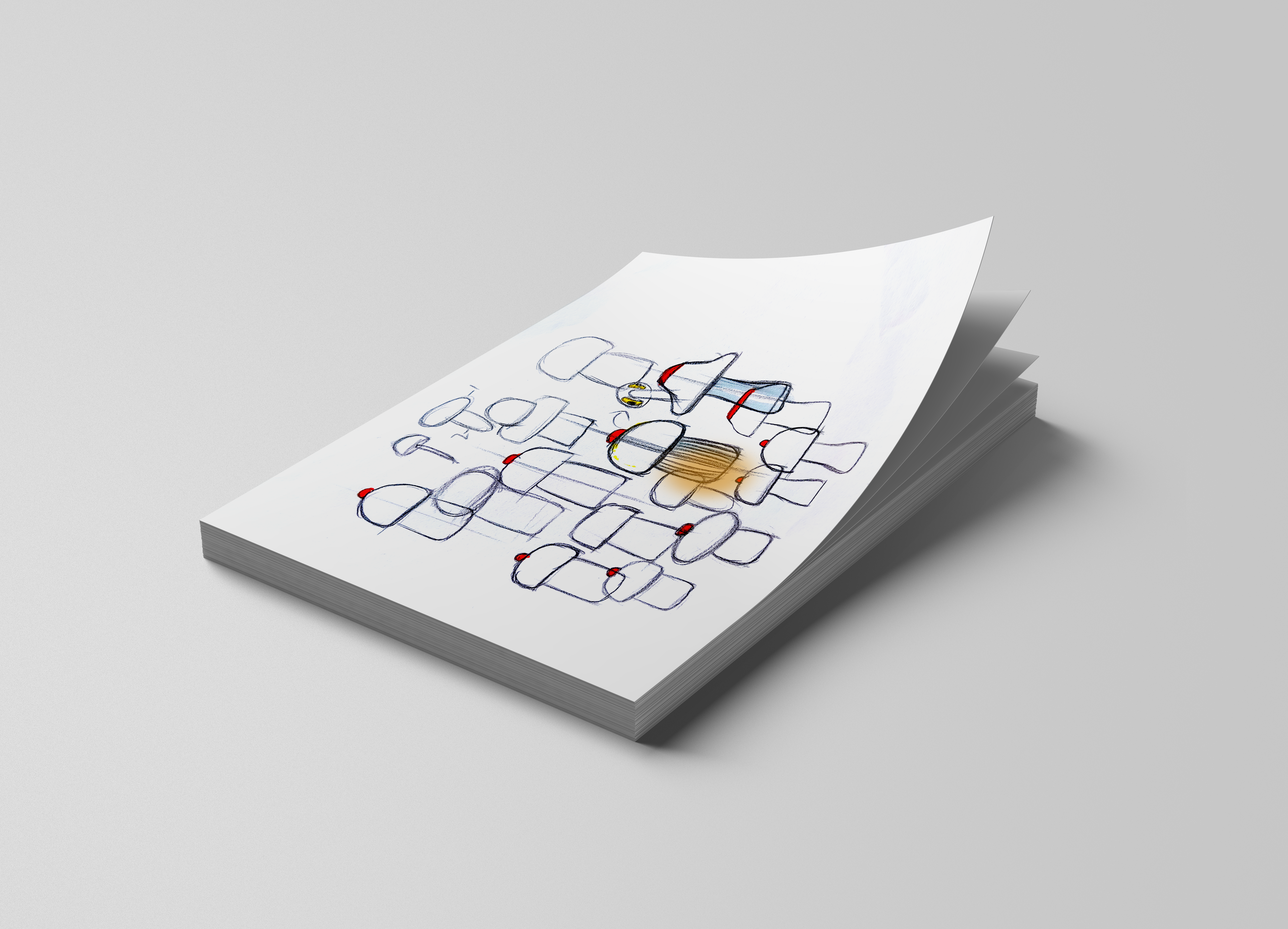 Children's products，Daily products，household electrical appliances，Dopamine color，interest，bionics，