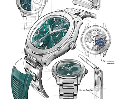 Wrist watch，gemstone，Watch set，Foliatura，