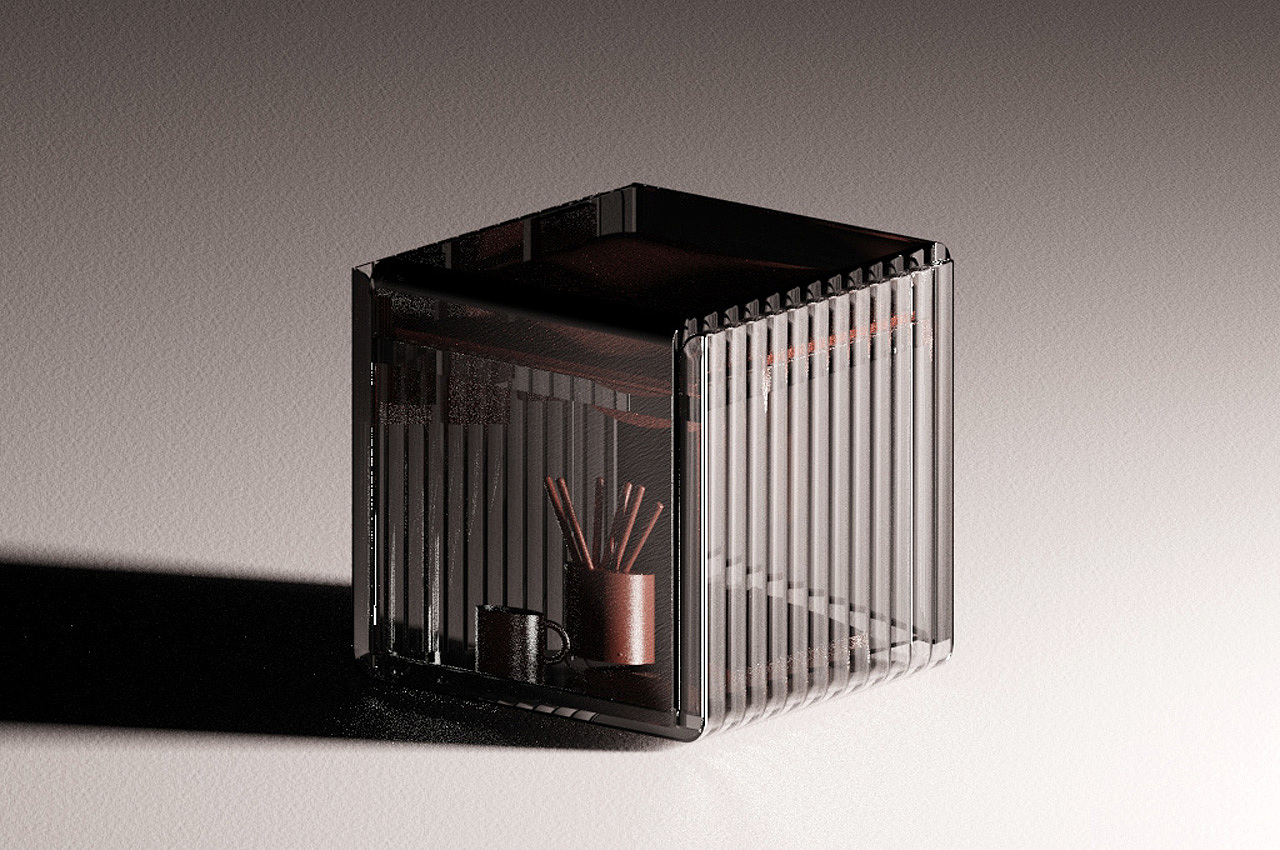 Modern home，Cube，Receive，Side table，