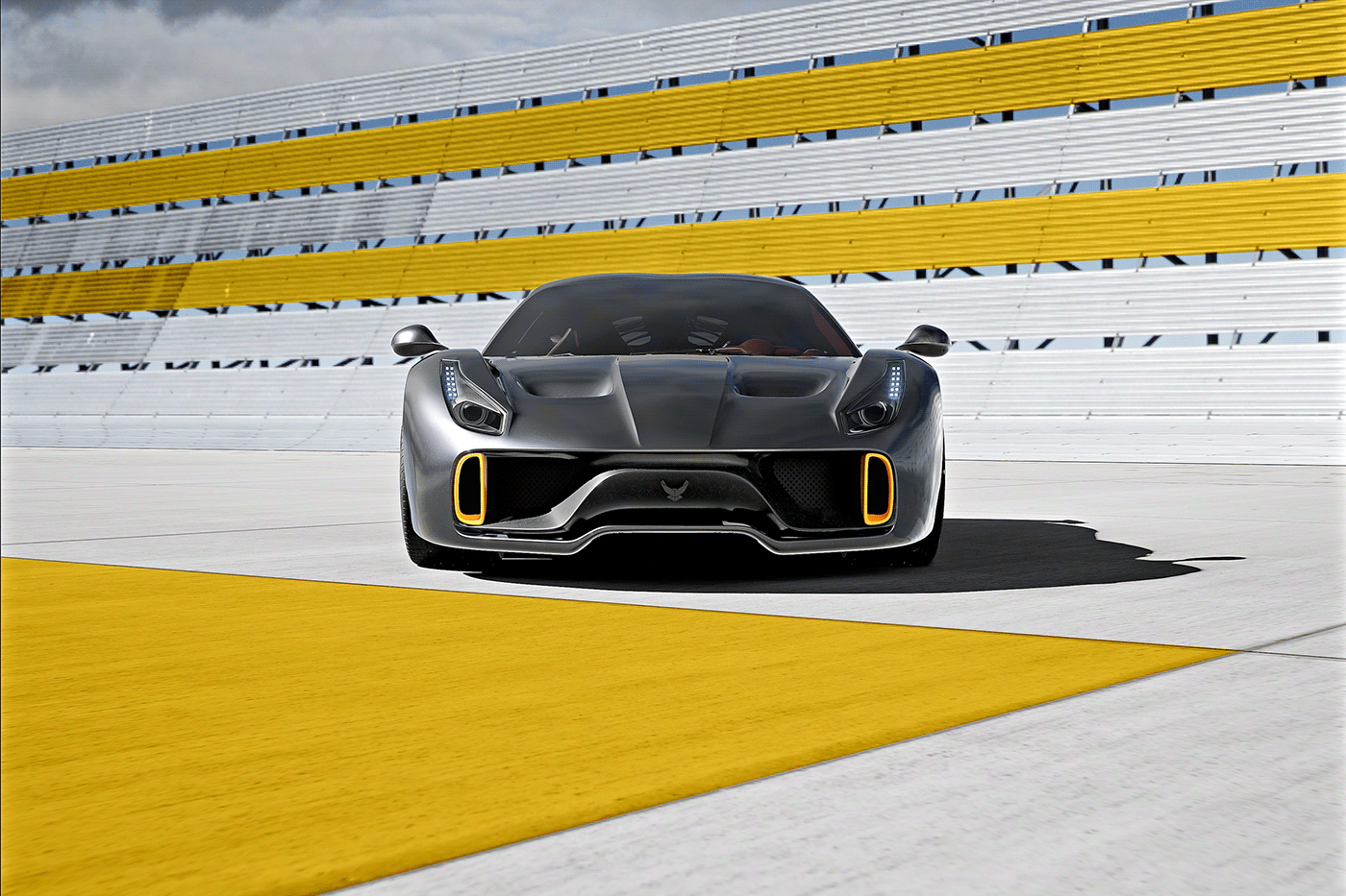 Ferrari，ferrari，Sports car，Computer image，Graphics processing，