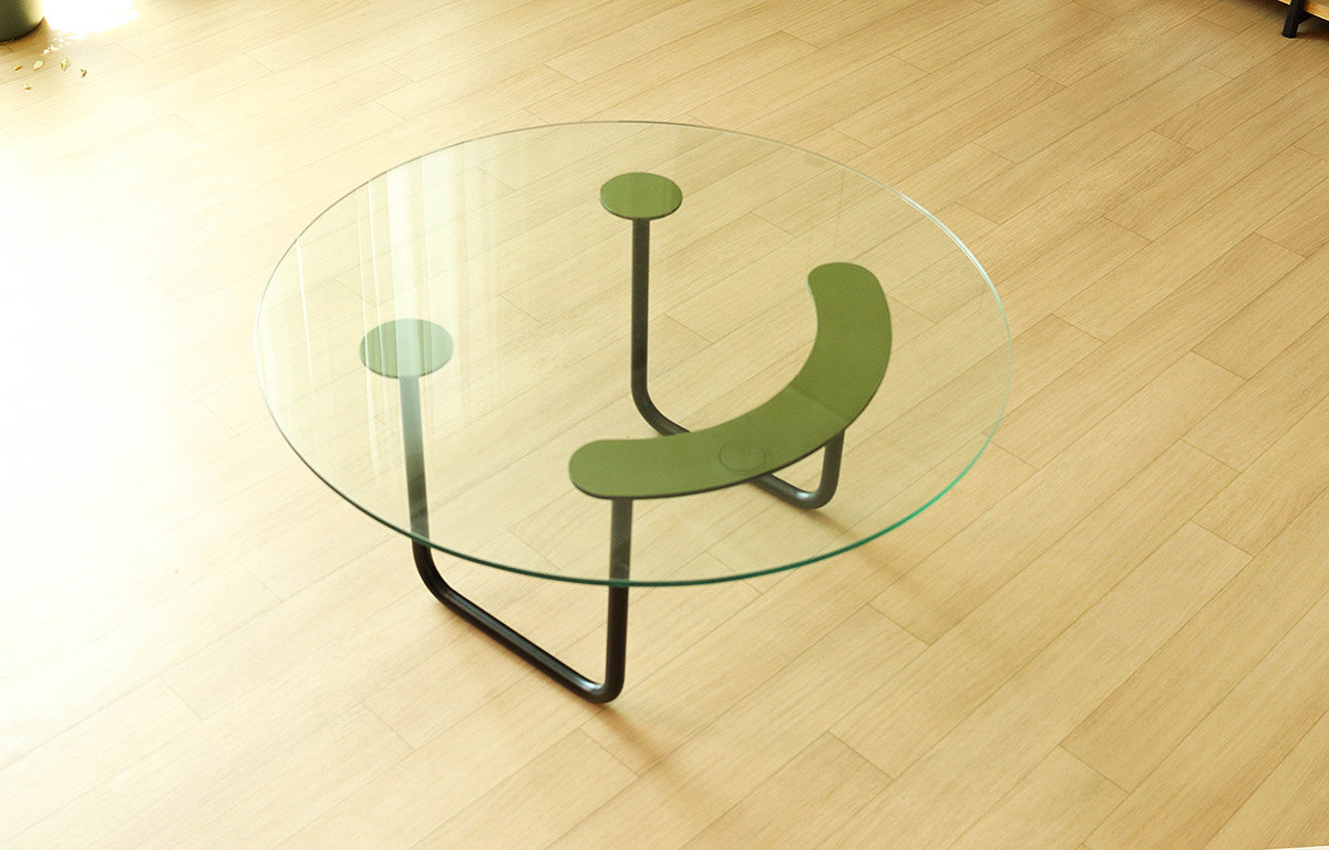 TAG_01(Smile)，tea table，furniture，originality，