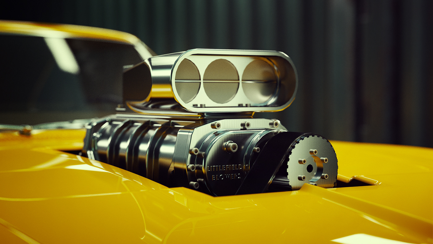 vehicle，automobile，cgi，Dodge Charger，