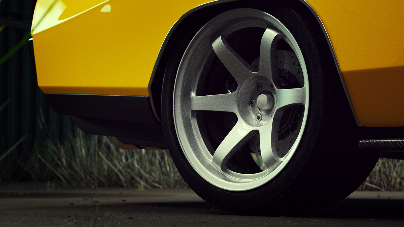 vehicle，automobile，cgi，Dodge Charger，