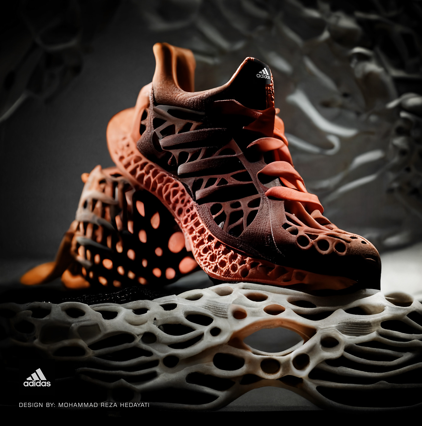 Adidas，conceptual design，sneakers，adidas，