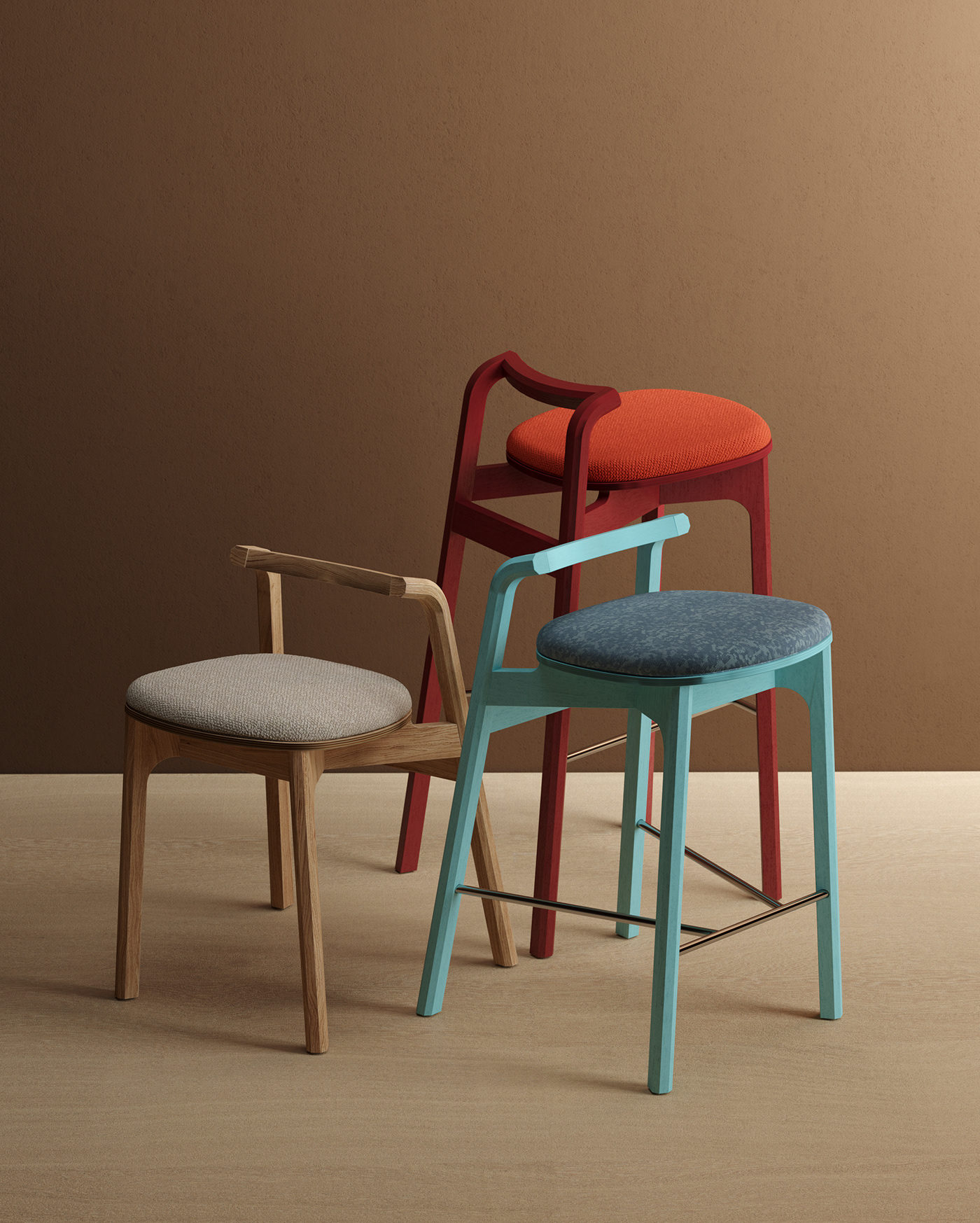 Dining chair，High chair，semi-high chair，