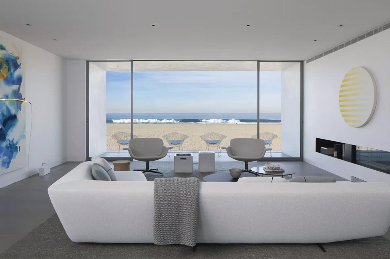 beach，house，Minimalism，Seaside villa，villa，Architectural design，