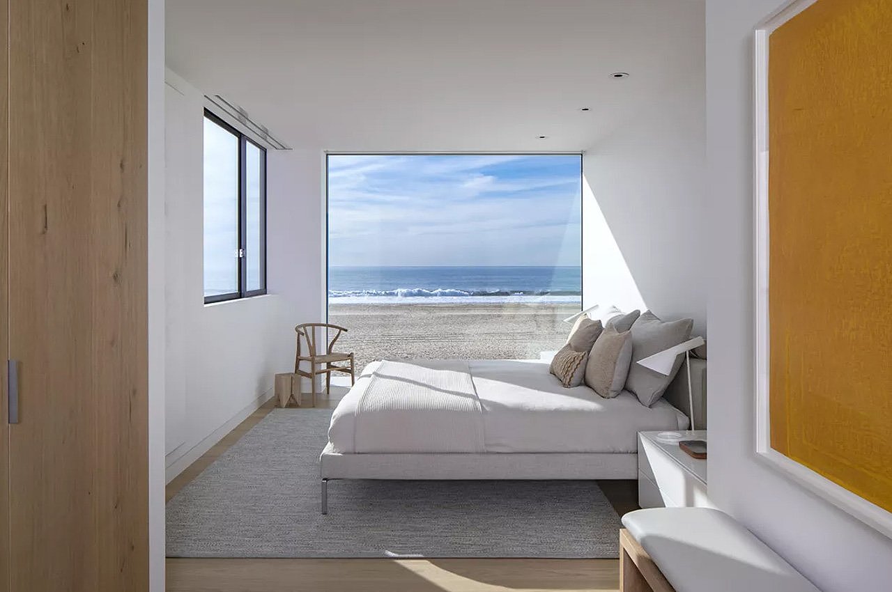 beach，house，Minimalism，Seaside villa，villa，Architectural design，