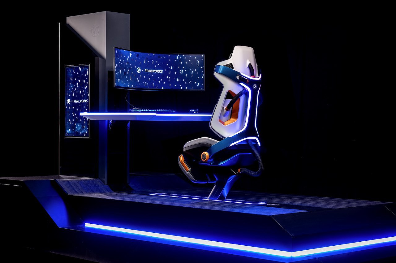 Game Chair，E-sports chair，chair，massage，Ergonomics，Rival Rig，bmw，