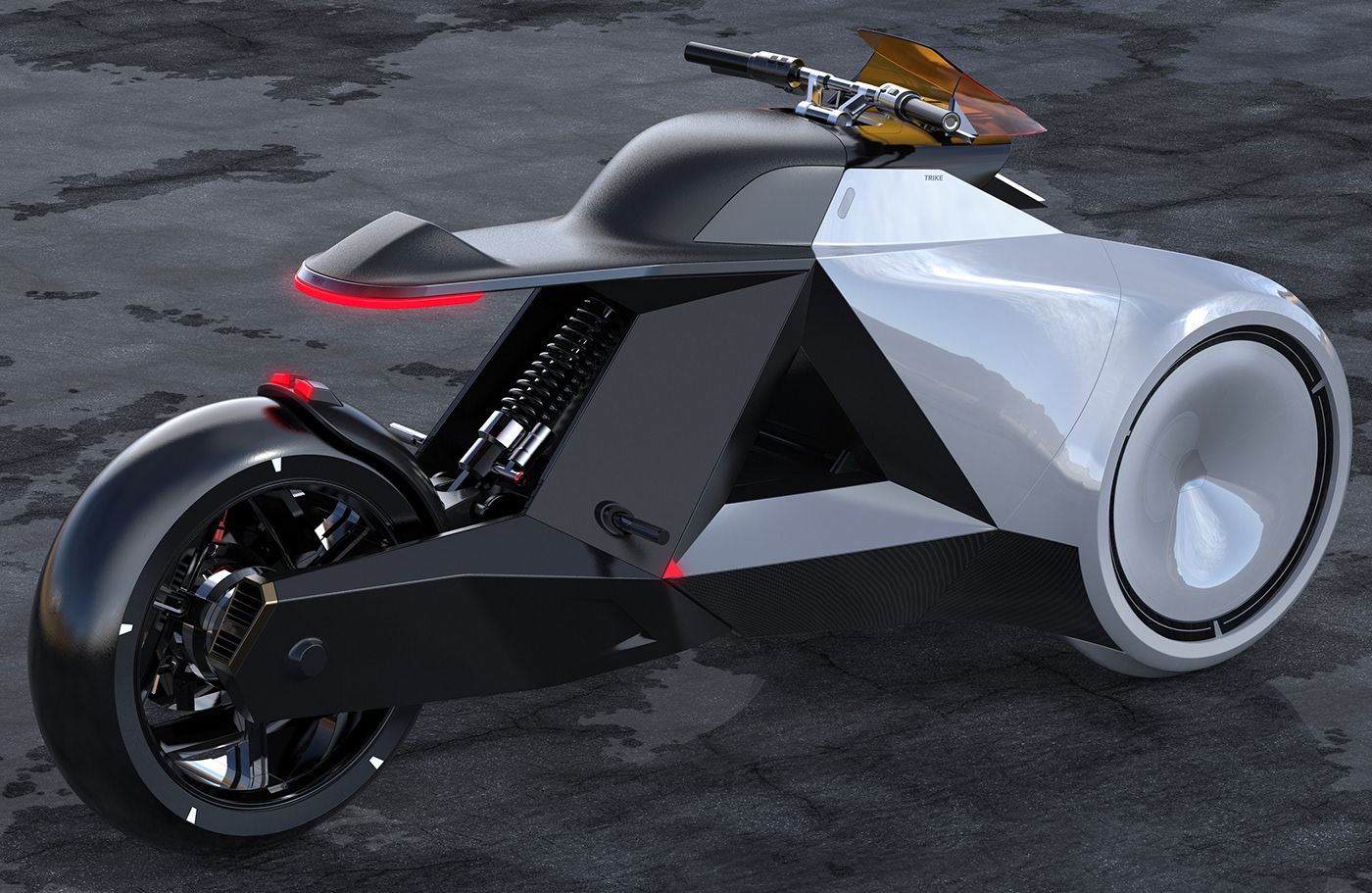 motorcycle，Concept Car，conceptual design，TRIKE，