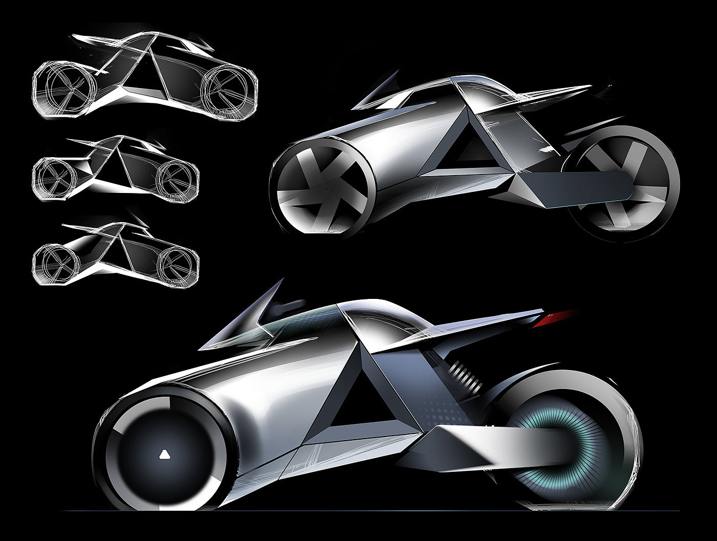 摩托车，概念车，概念设计，TRIKE，