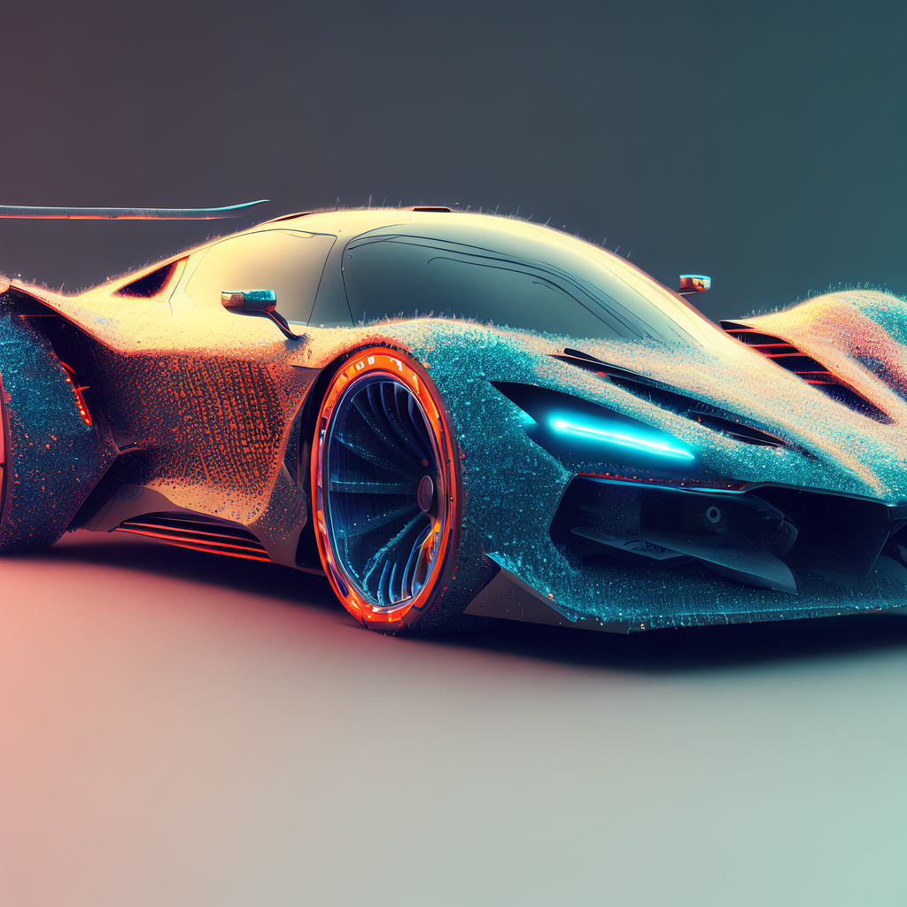 Future sports car，