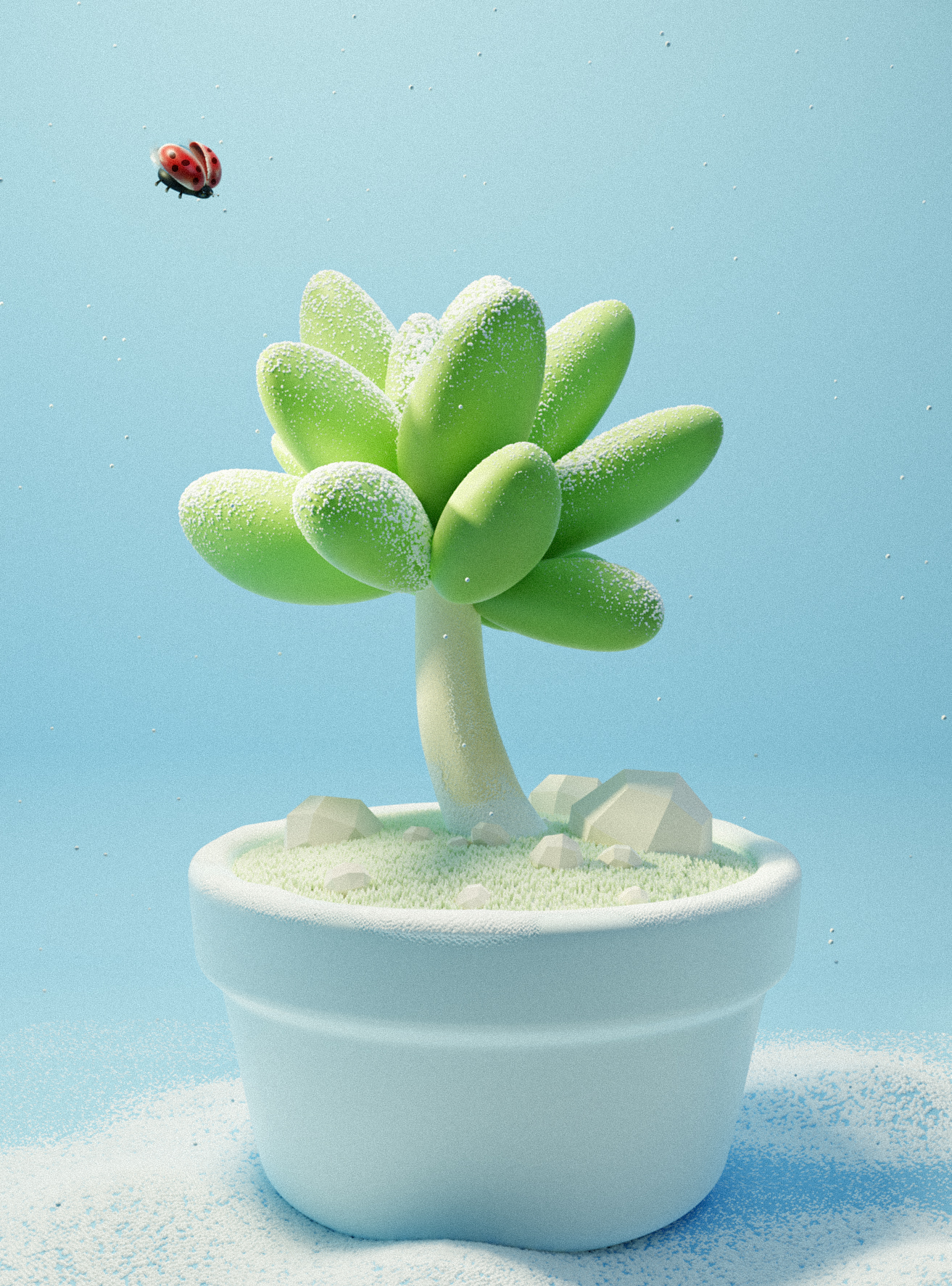 atmosphere，scene，insect，Fleshy，