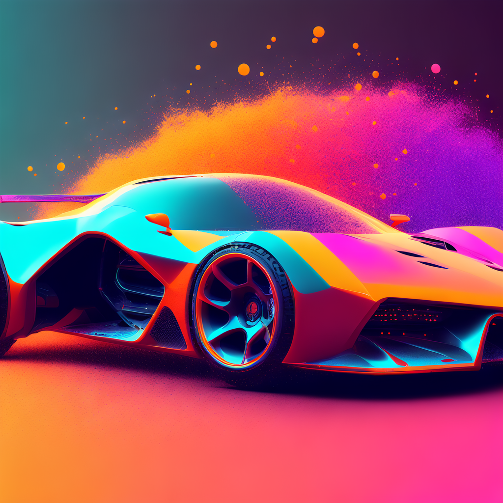 Future sports car，